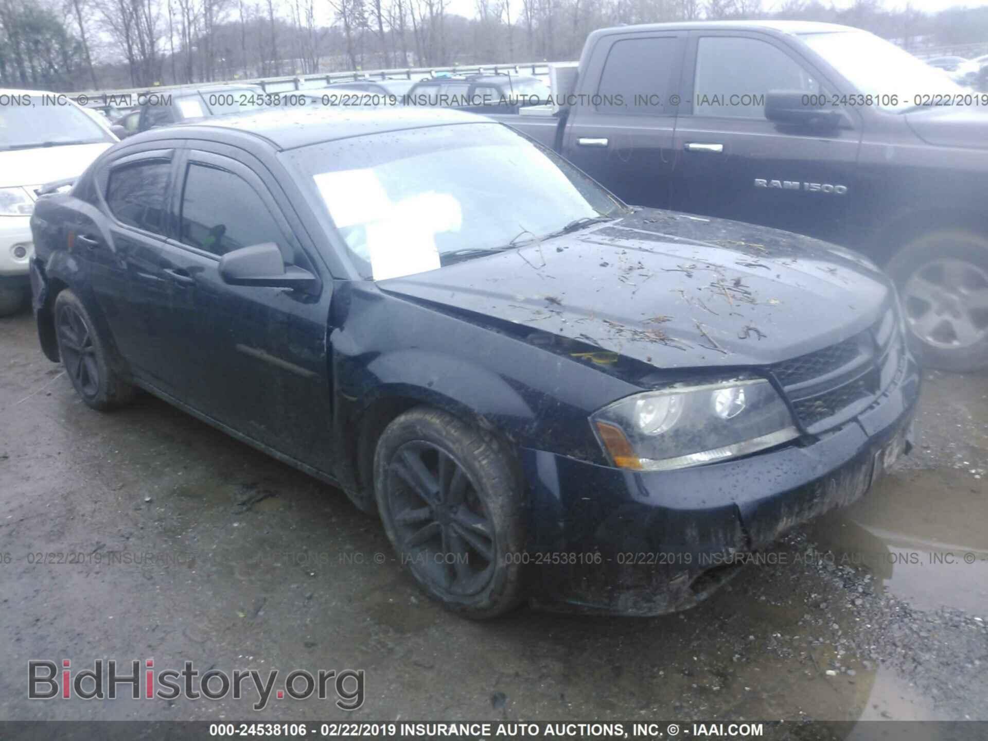 Фотография 1C3CDZAB3EN148227 - DODGE AVENGER 2014