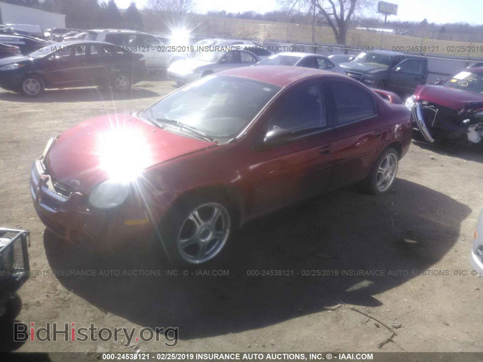 2005 DODGE NEON - VIN: 1B3ES56C45D226591 - Фото 2