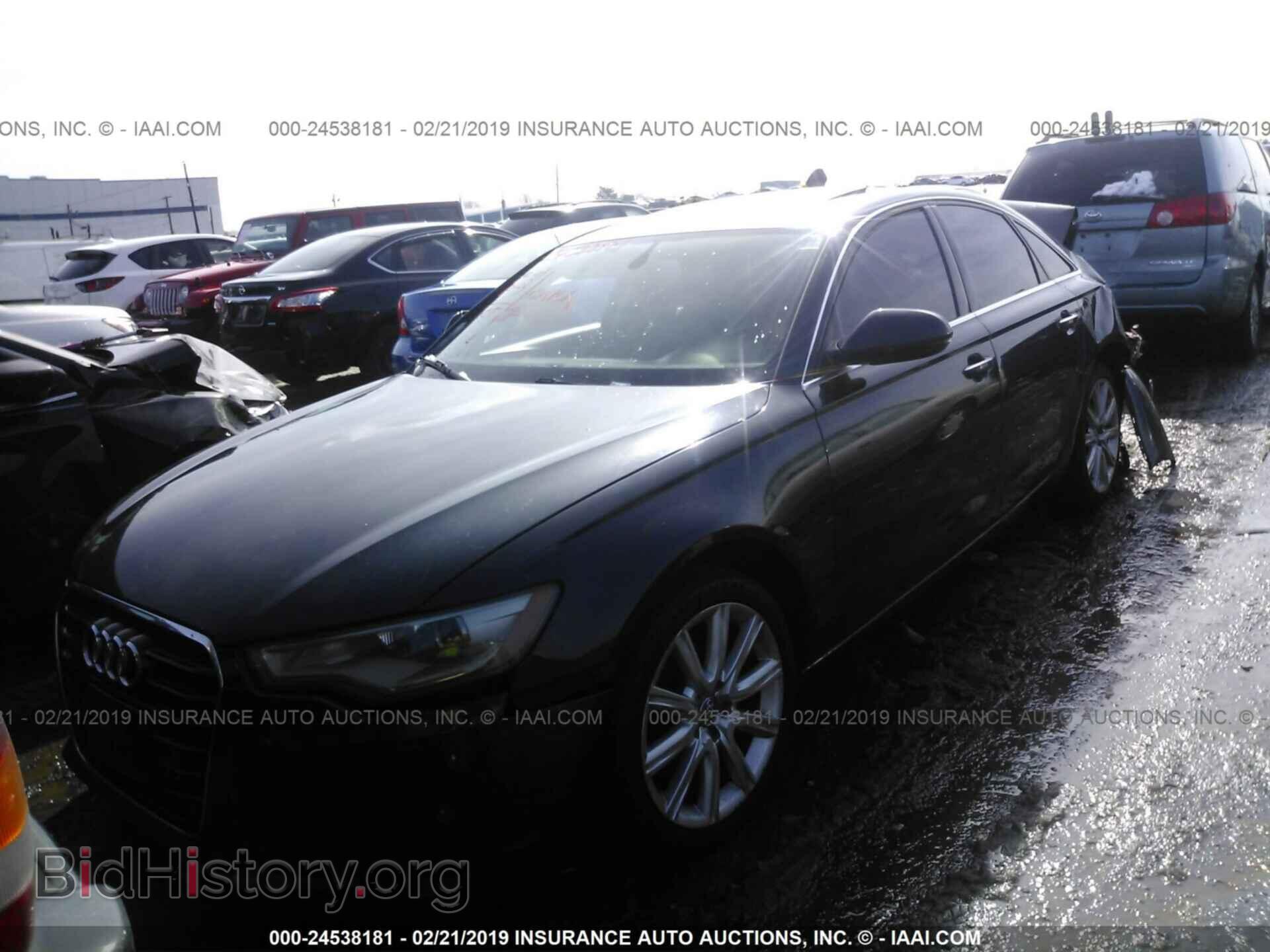 2013 AUDI A6 - VIN: WAUGFAFC1DN040095 - Photo 2