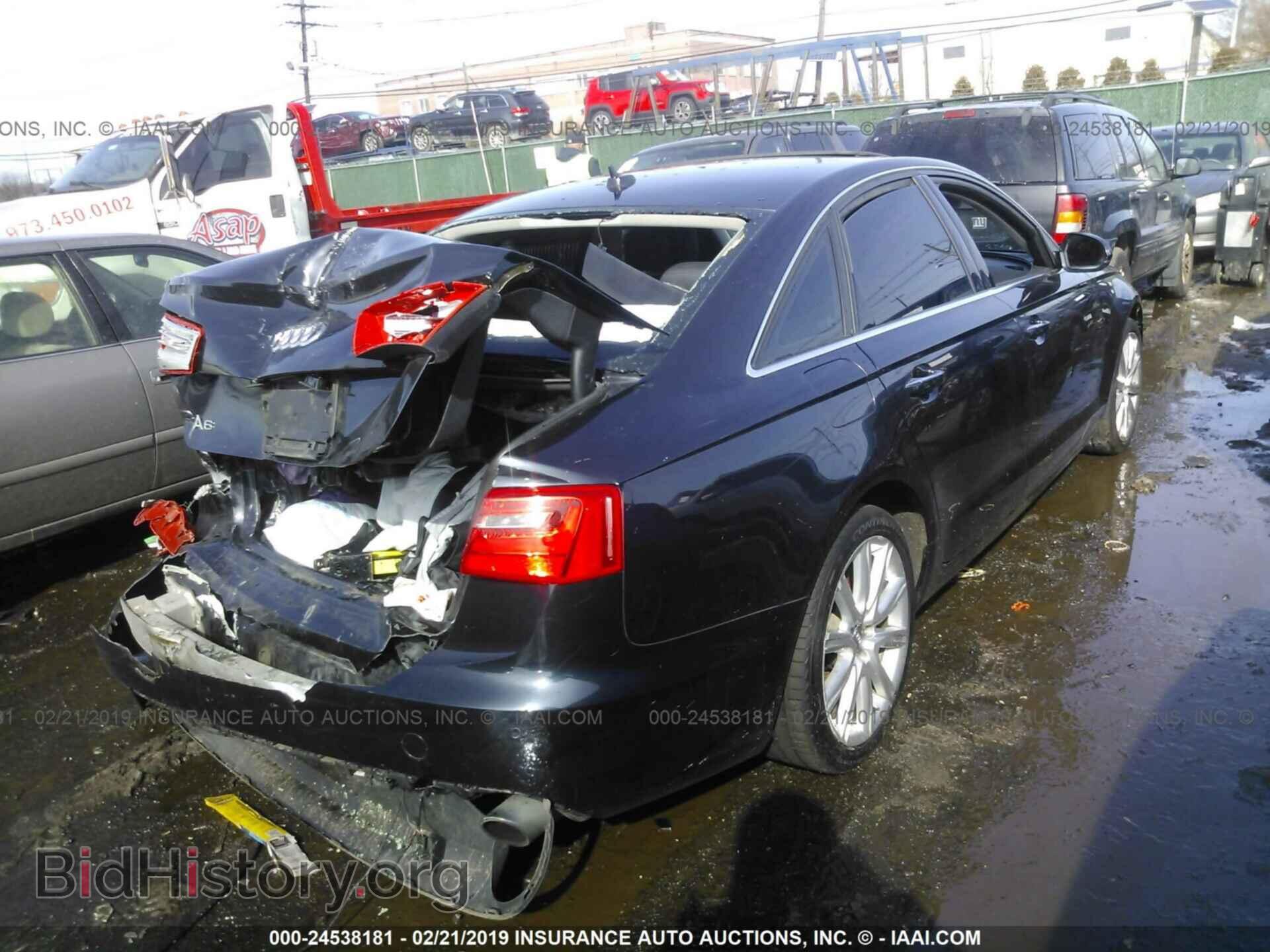 2013 AUDI A6 - VIN: WAUGFAFC1DN040095 - Photo 4
