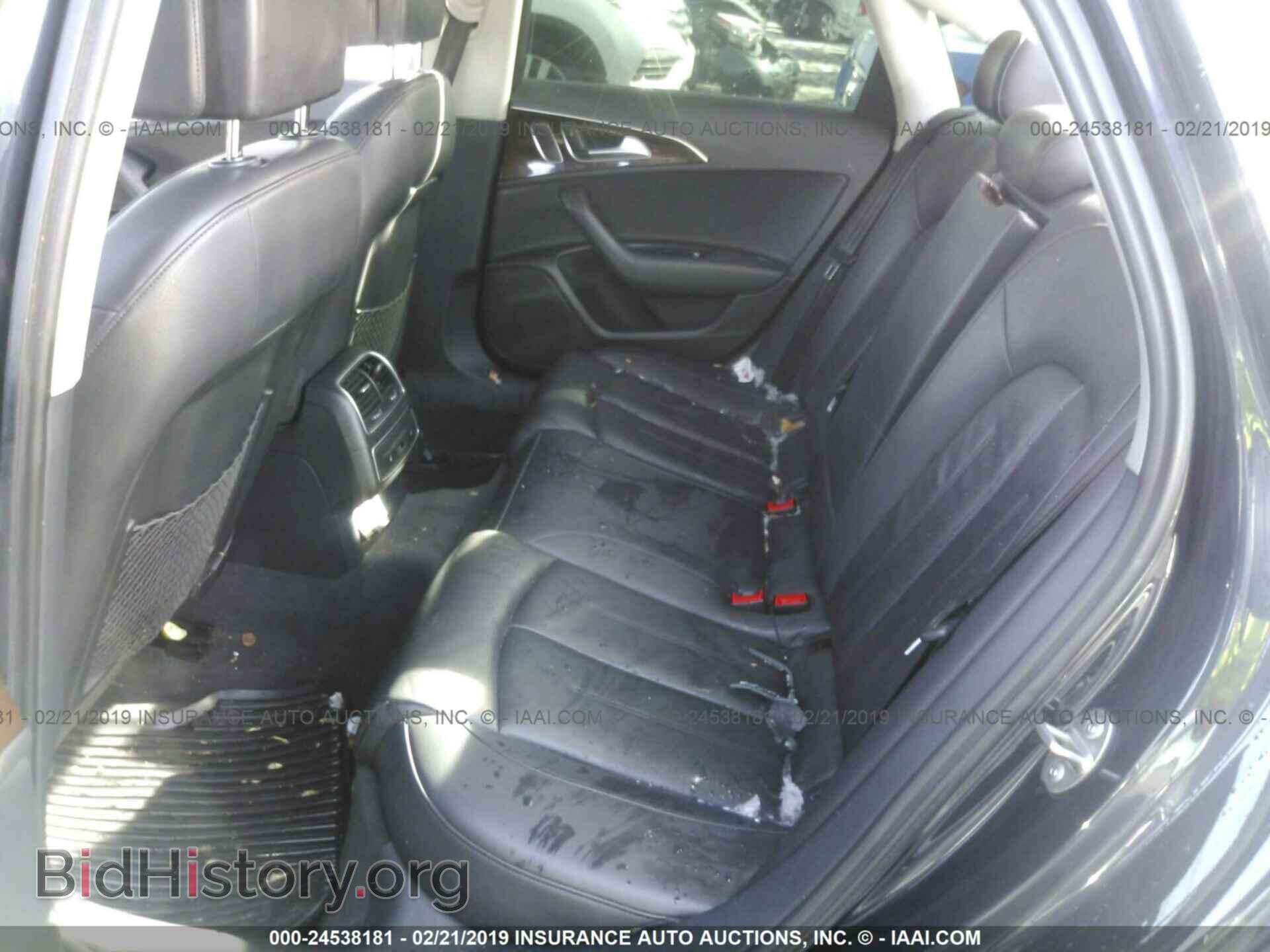 2013 AUDI A6 - VIN: WAUGFAFC1DN040095 - Photo 8