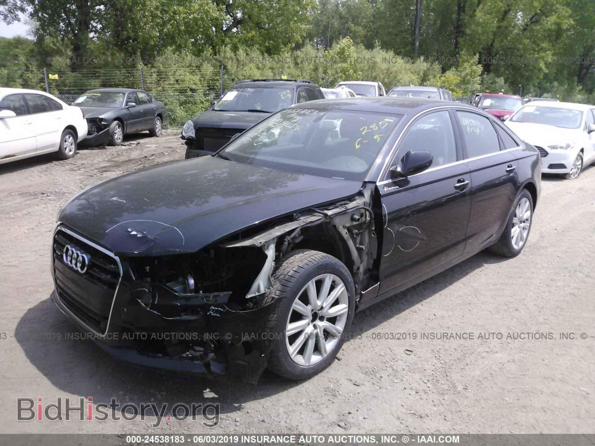 2014 AUDI A6 - VIN: WAUGFBFCXEN095216 - Photo 2