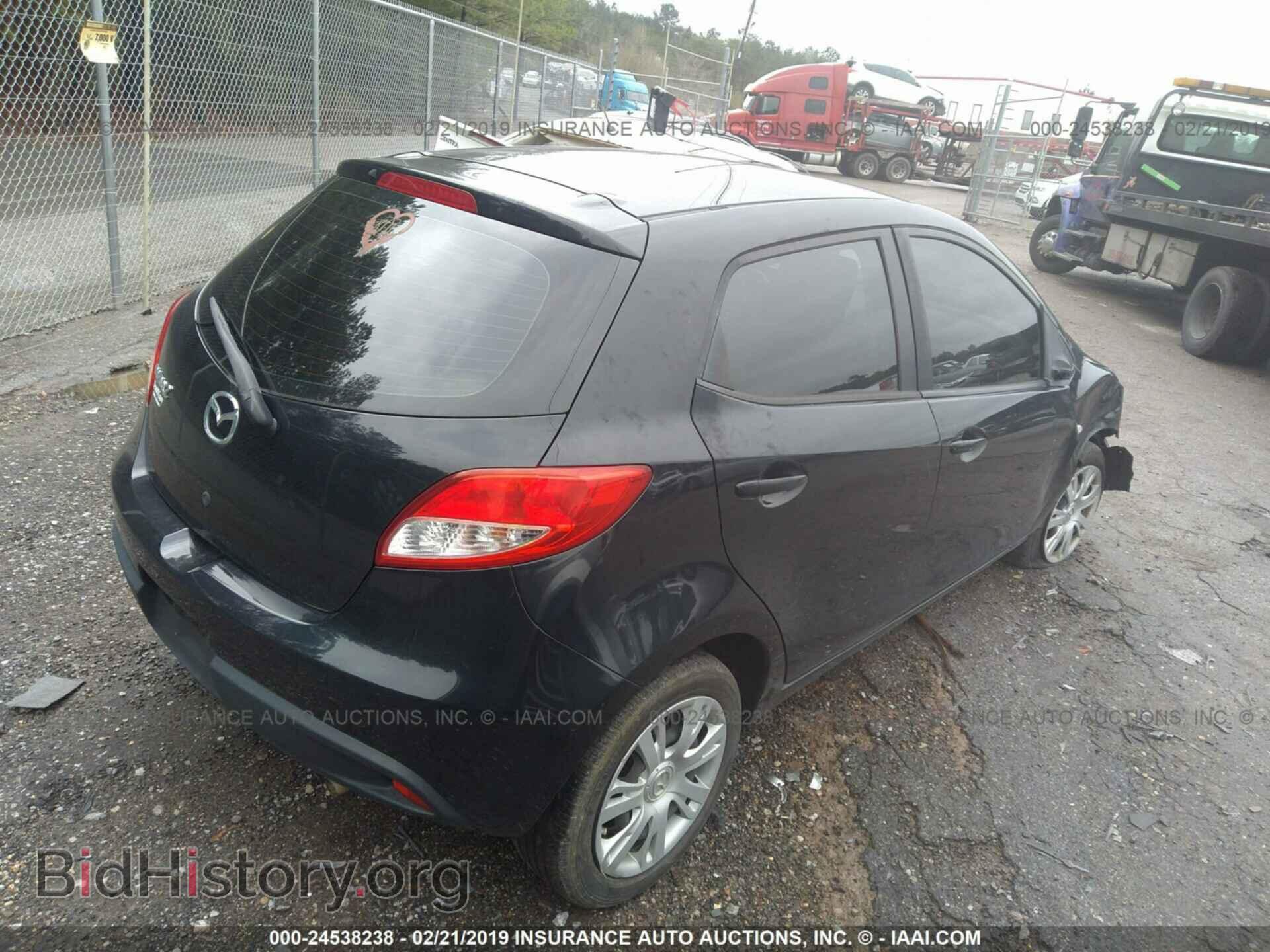 2014 MAZDA MAZDA2 - VIN: JM1DE1KY8E0184168 - Фото 4