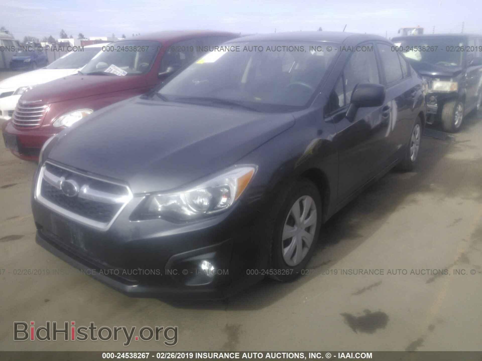 2012 SUBARU IMPREZA - VIN: JF1GJAA62CH024591 - Фото 2