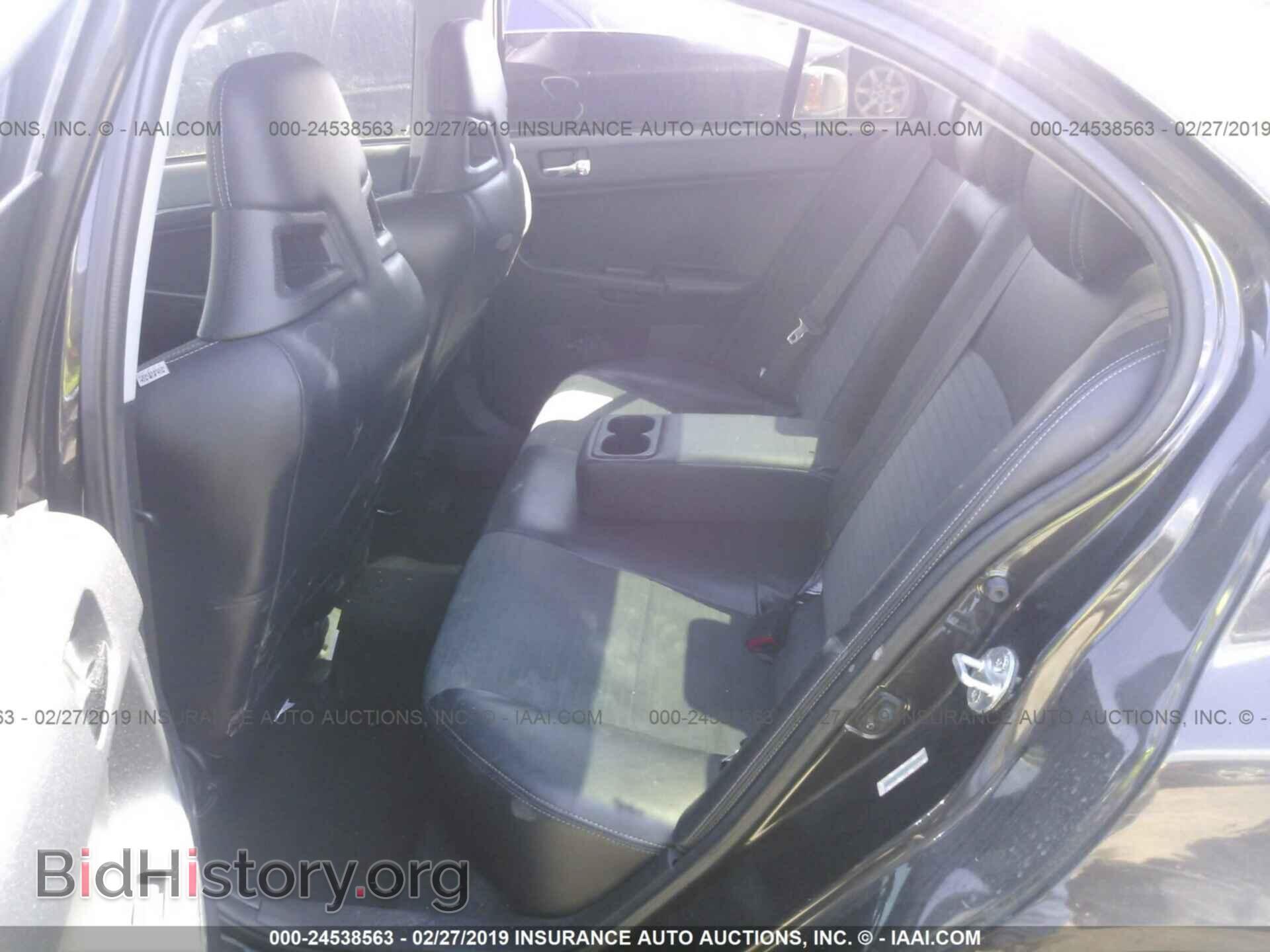 2008 MITSUBISHI LANCER - VIN: JA3AW56V58U051791 - Фото 8