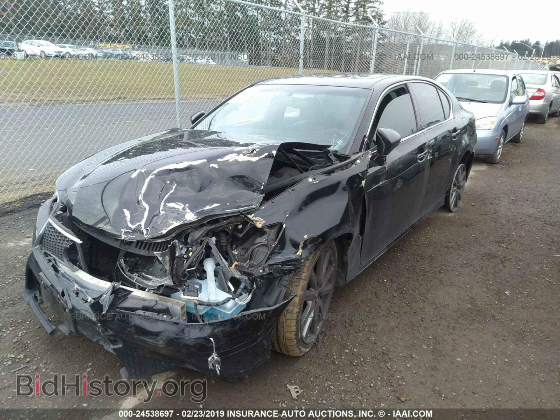 2013 LEXUS GS - VIN: JTHBE1BL1D5001186 - Фото 2