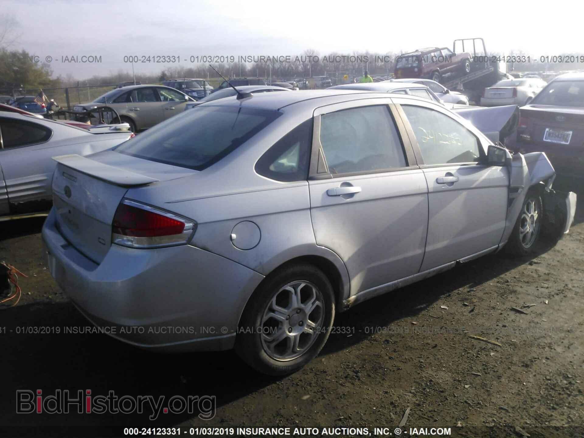 2008 FORD FOCUS - VIN: 1FAHP35N98W219039 - Фото 4