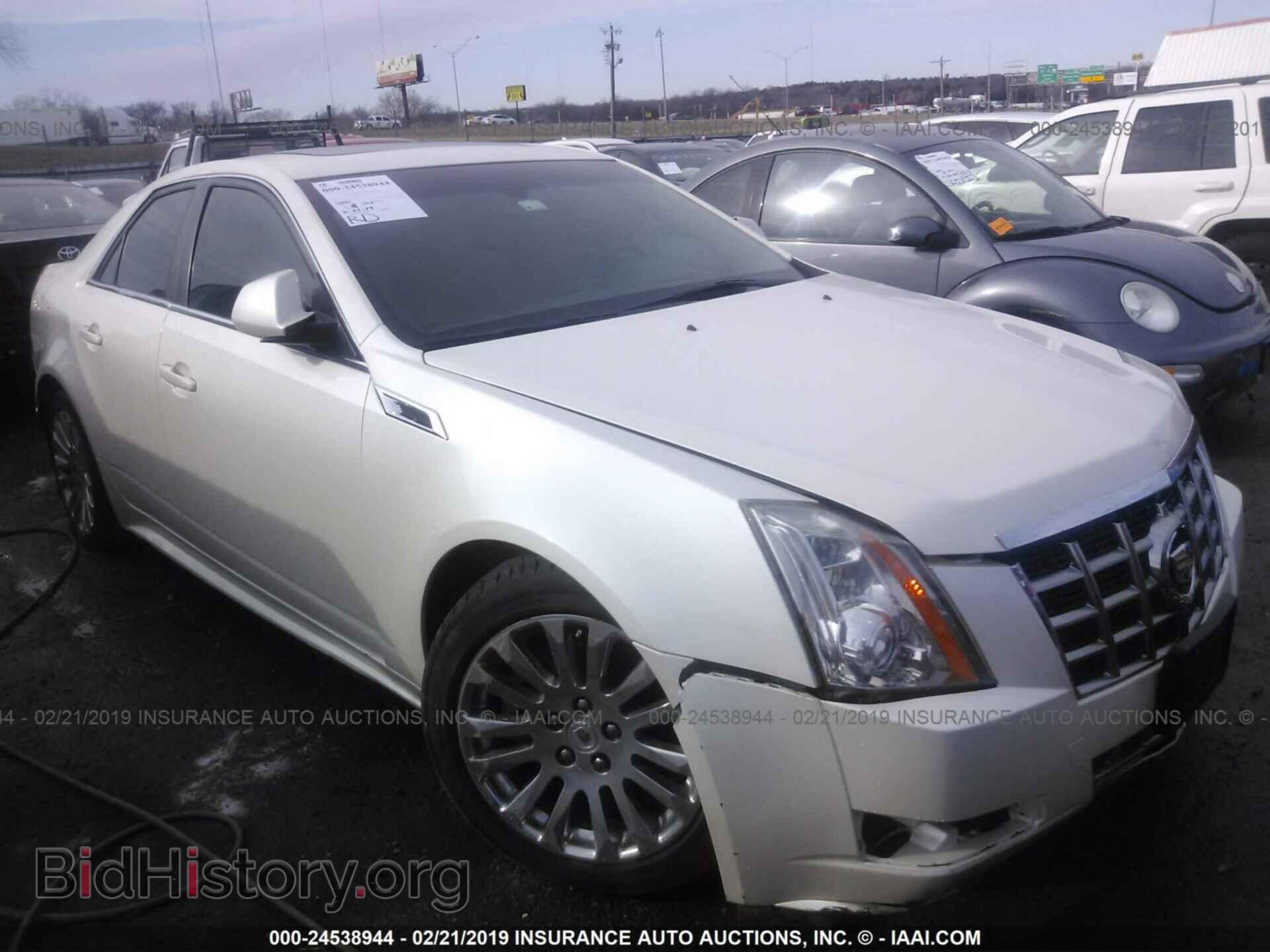 Фотография 1G6DJ5E39D0147702 - CADILLAC CTS 2013