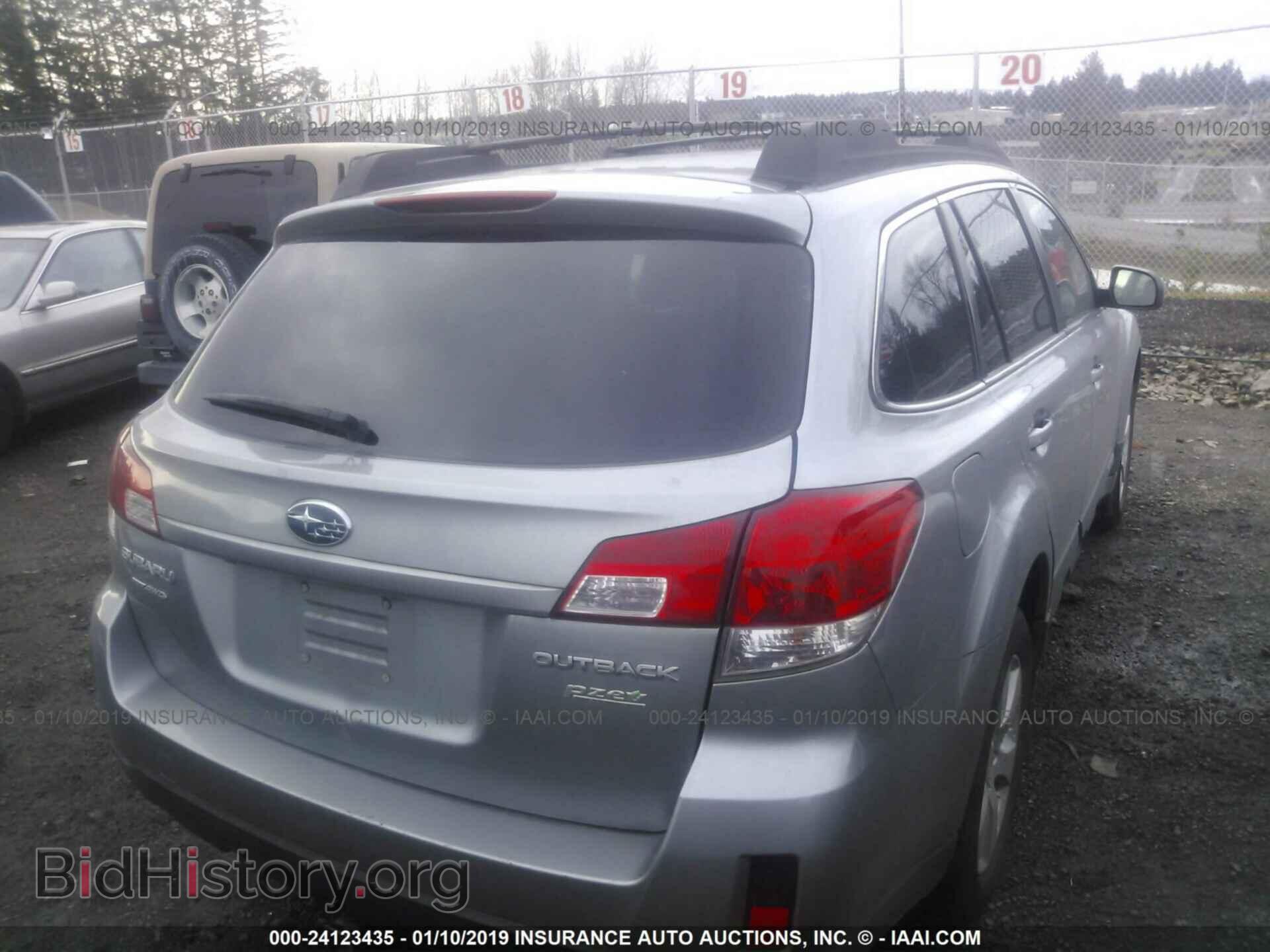 2011 SUBARU OUTBACK - VIN: 4S4BRBGC2B3424903 - Фото 4