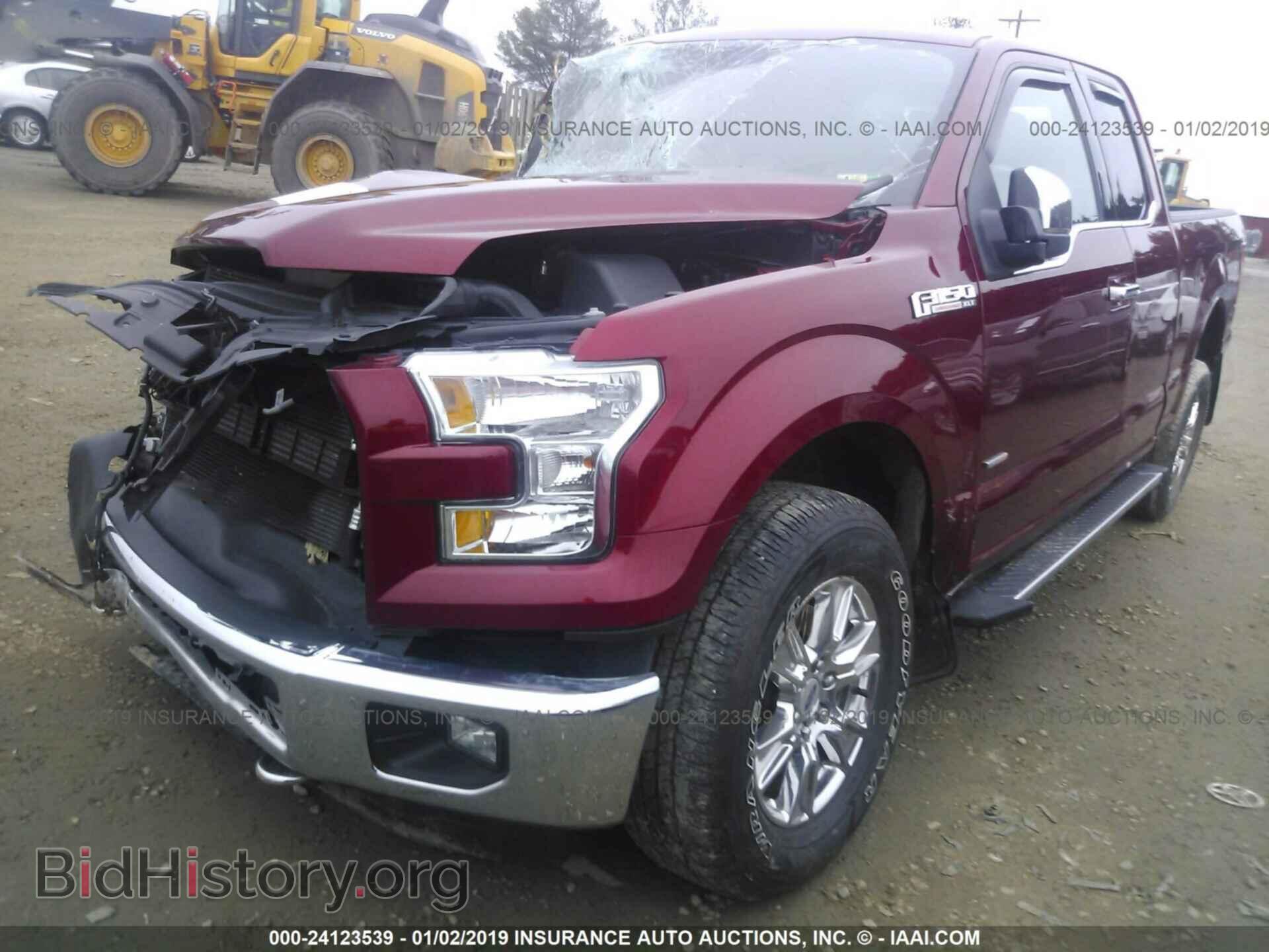 2016 FORD F150 - VIN: 1FTEX1EP3GFB66033 - Фото 2