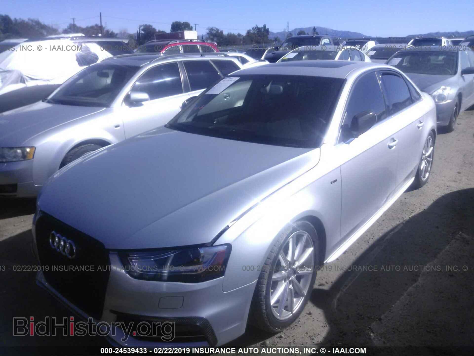 2014 AUDI A4 - VIN: WAUFFAFL8EN034579 - Photo 2