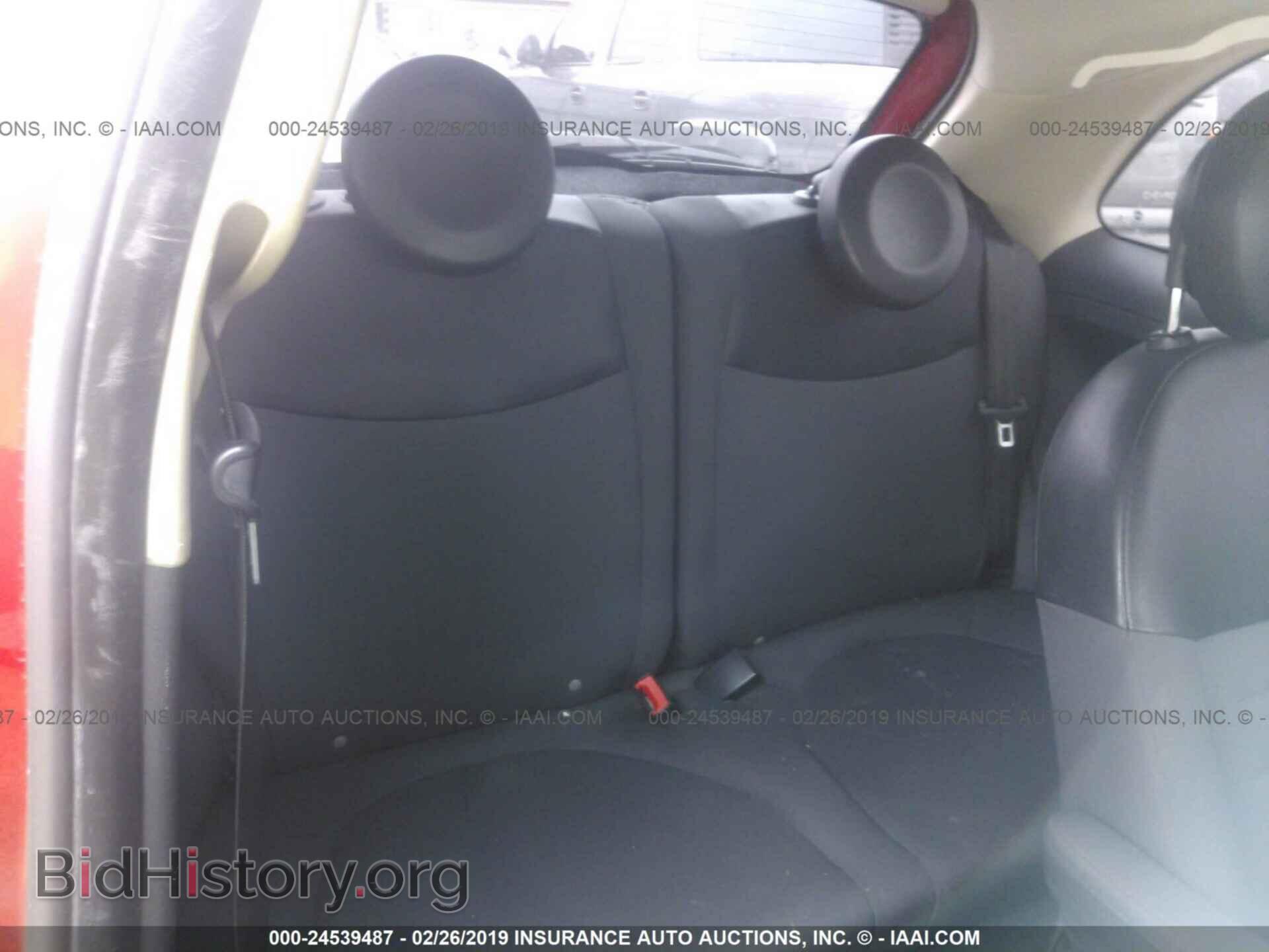 2013 FIAT 500 - VIN: 3C3CFFAR6DT545774 - Фото 8