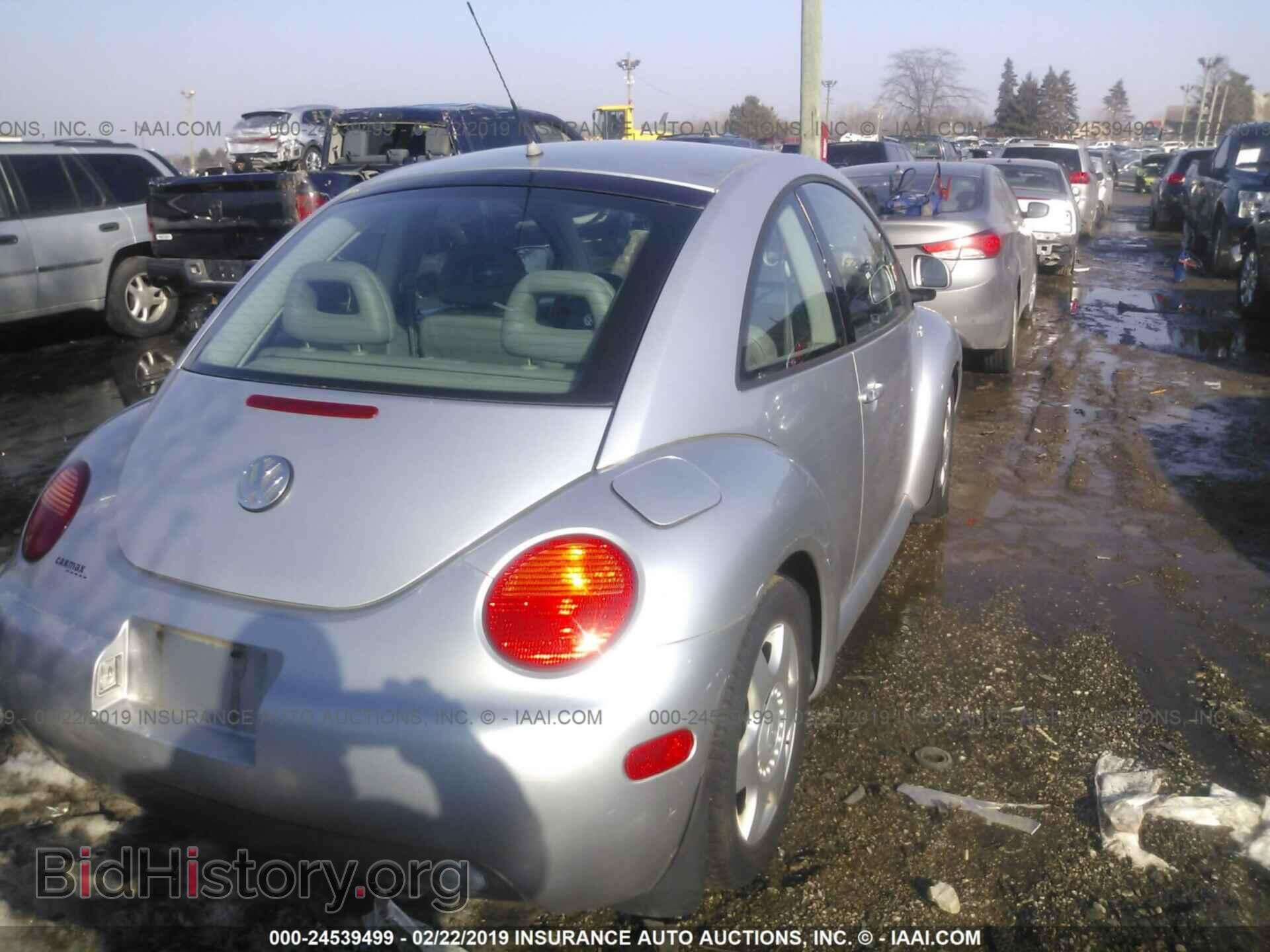 2000 VOLKSWAGEN NEW BEETLE - VIN: 3VWDD21C8YM422873 - Фото 4