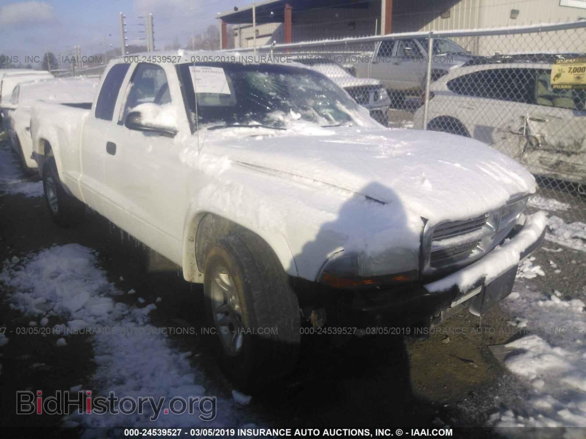 Photo 1D7GL32K24S621407 - DODGE DAKOTA 2004