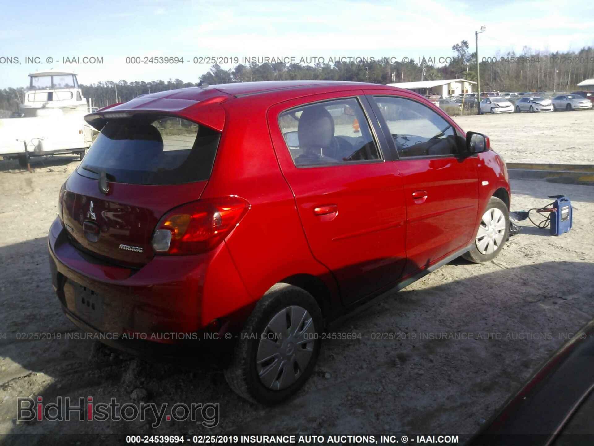 2015 MITSUBISHI MIRAGE - VIN: ML32A3HJ8FH043051 - Фото 4