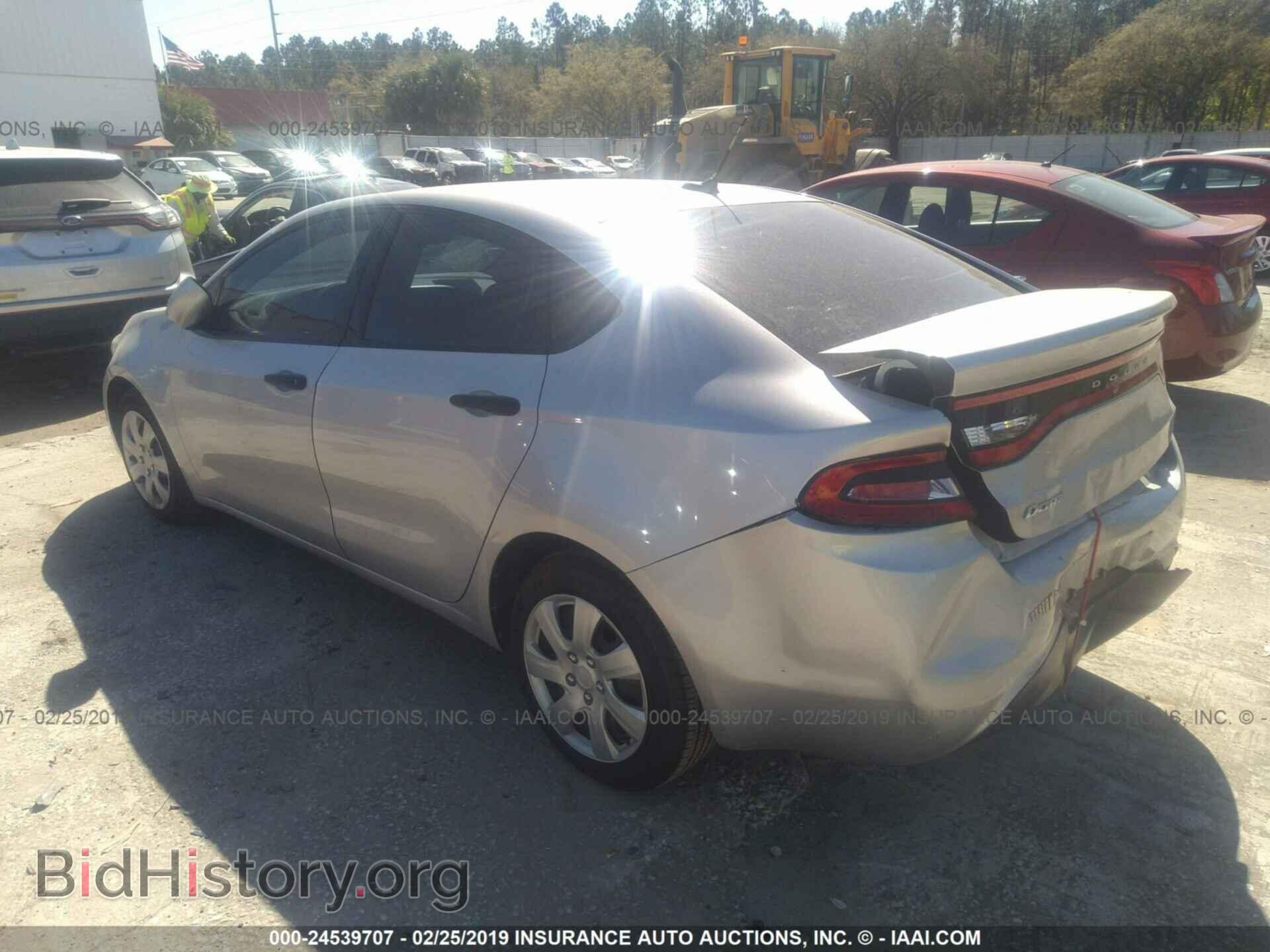 2013 DODGE DART - VIN: 1C3CDFAA7DD198025 - Фото 3