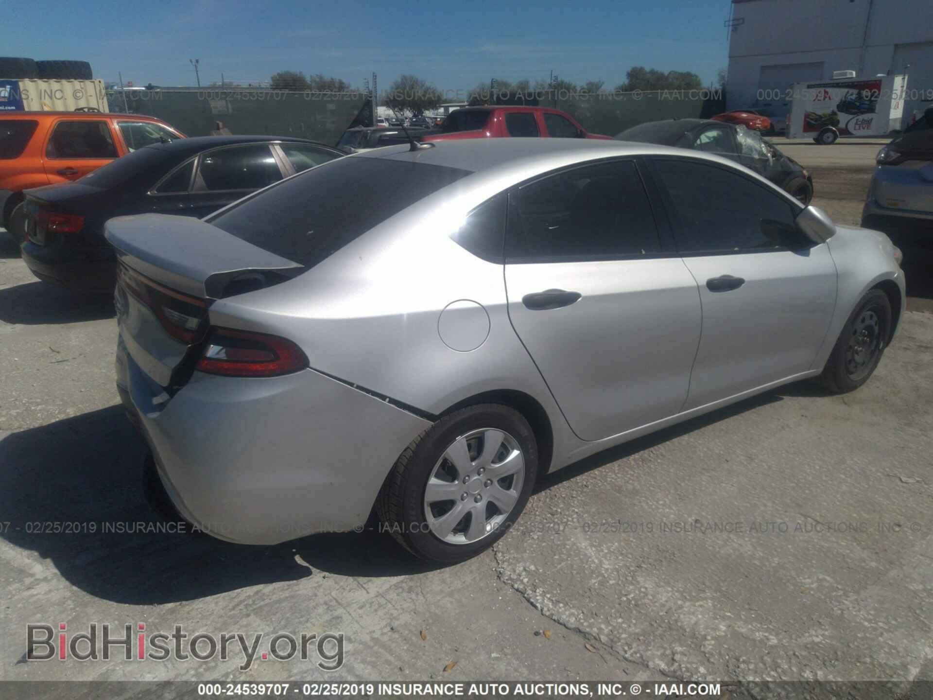 2013 DODGE DART - VIN: 1C3CDFAA7DD198025 - Фото 4
