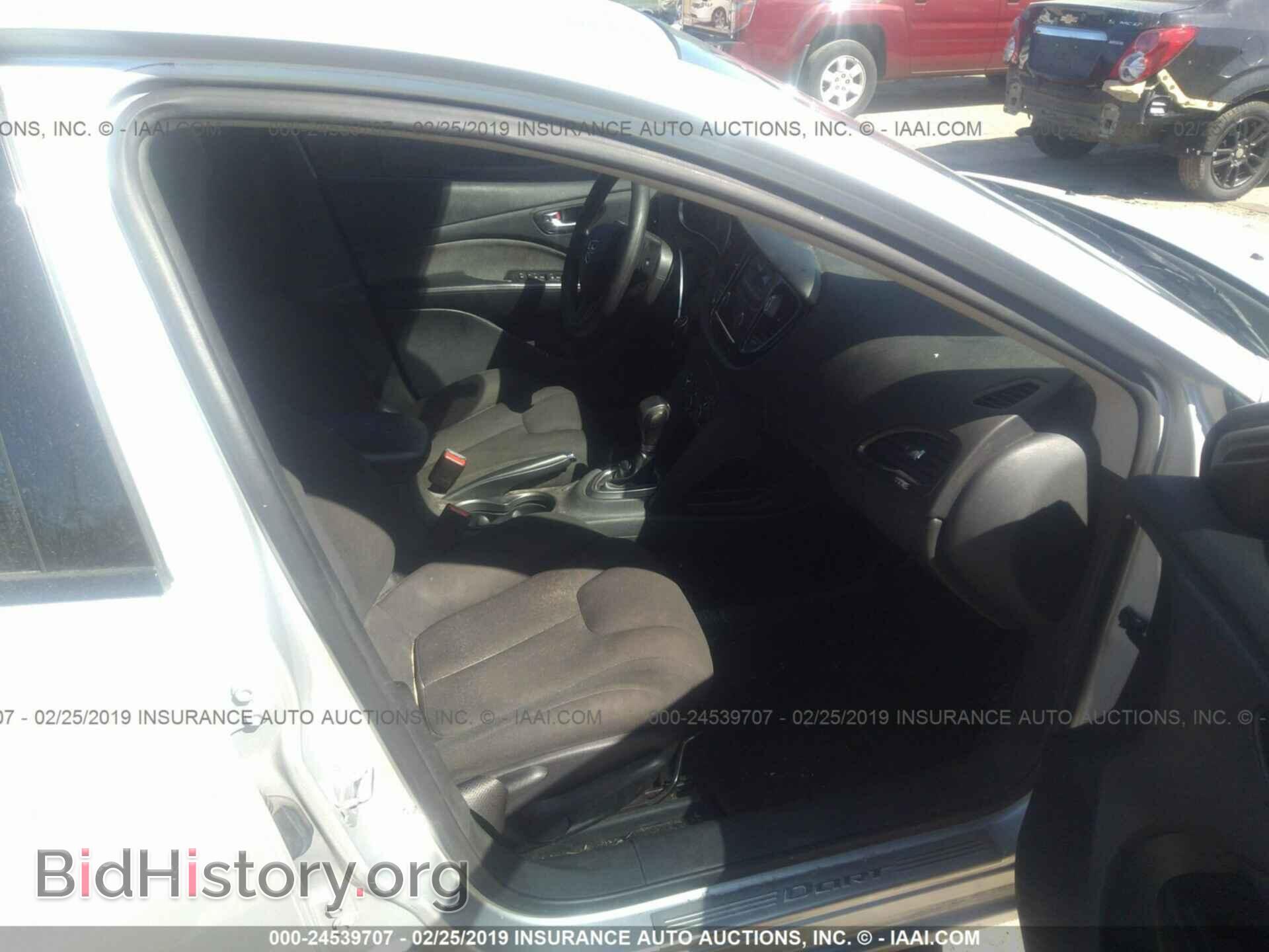 2013 DODGE DART - VIN: 1C3CDFAA7DD198025 - Фото 5