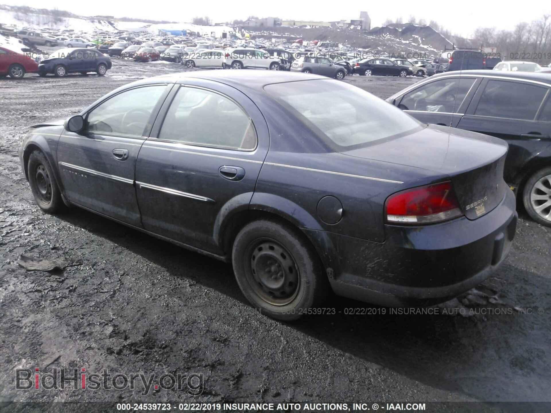 2001 CHRYSLER SEBRING - VIN: 1C3AL46U31N669630 - Фото 3