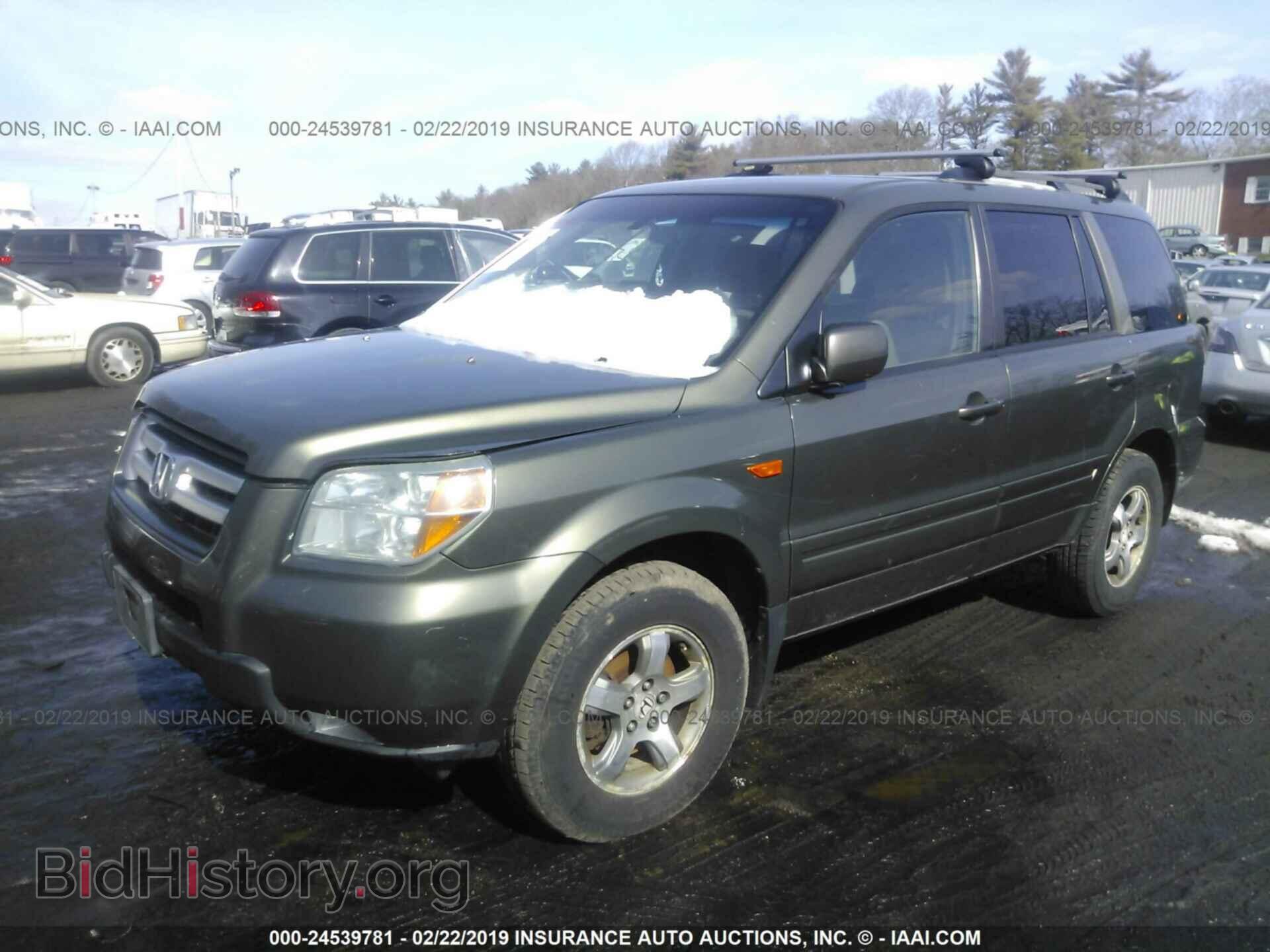 2006 HONDA PILOT - VIN: 2HKYF18436H509171 - Фото 2