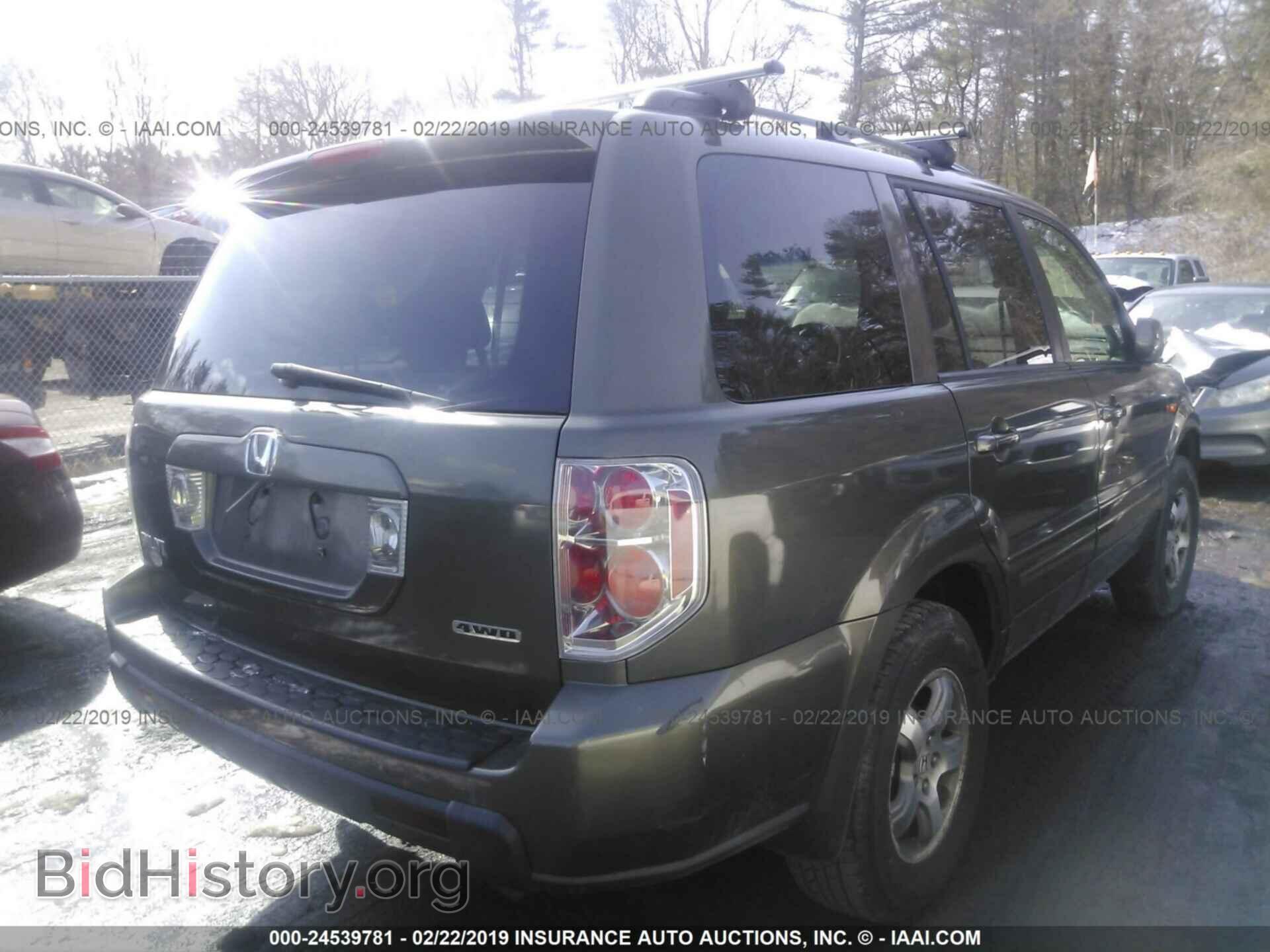 2006 HONDA PILOT - VIN: 2HKYF18436H509171 - Фото 4
