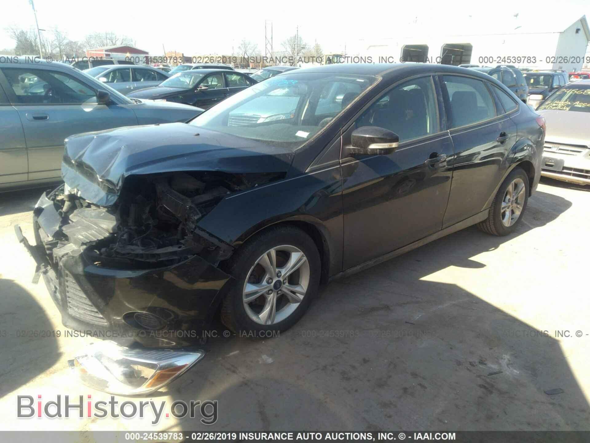 2013 FORD FOCUS - VIN: 1FADP3F23DL373244 - Фото 2