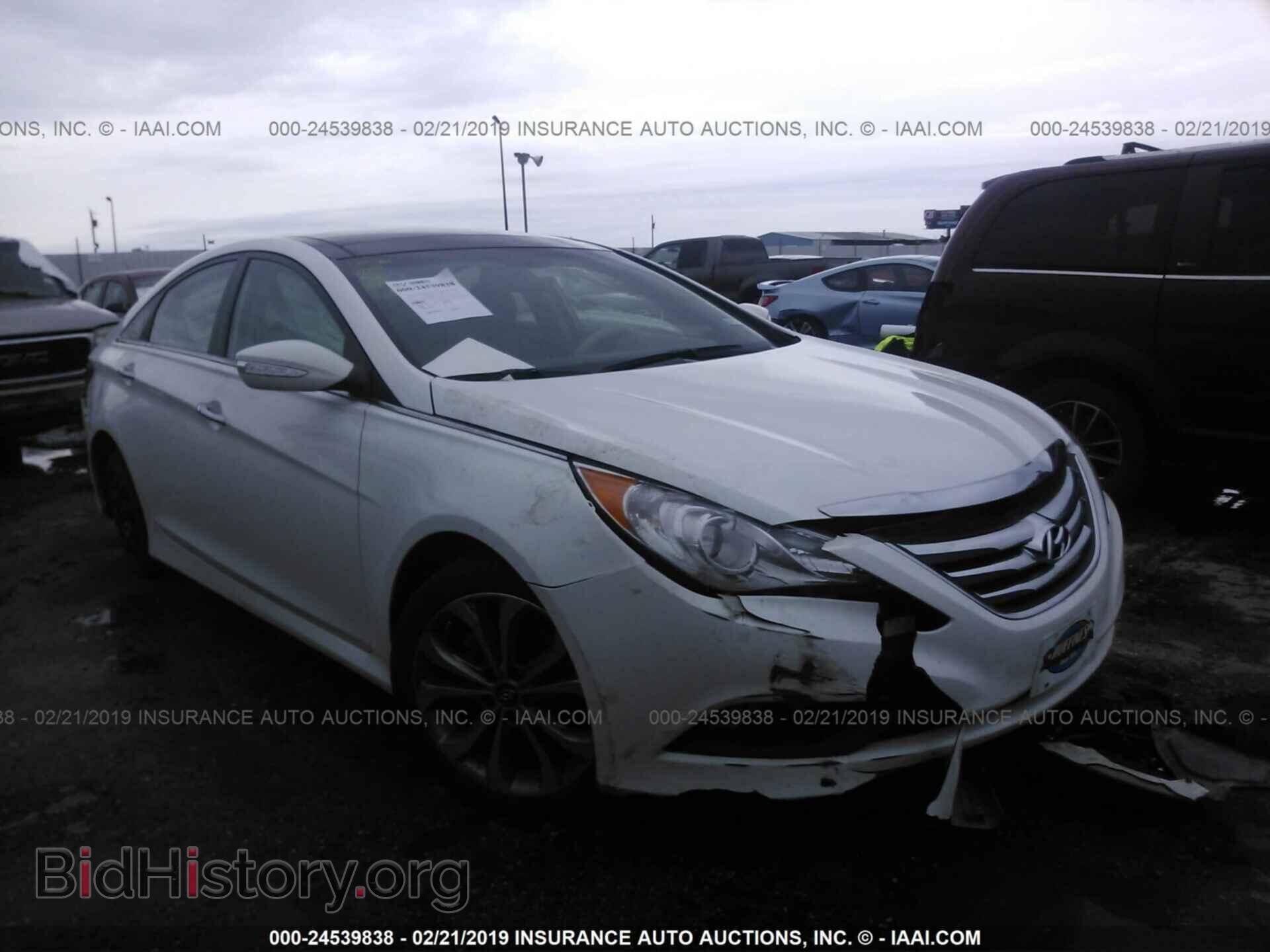 Фотография 5NPEC4AB5EH911293 - HYUNDAI SONATA 2014
