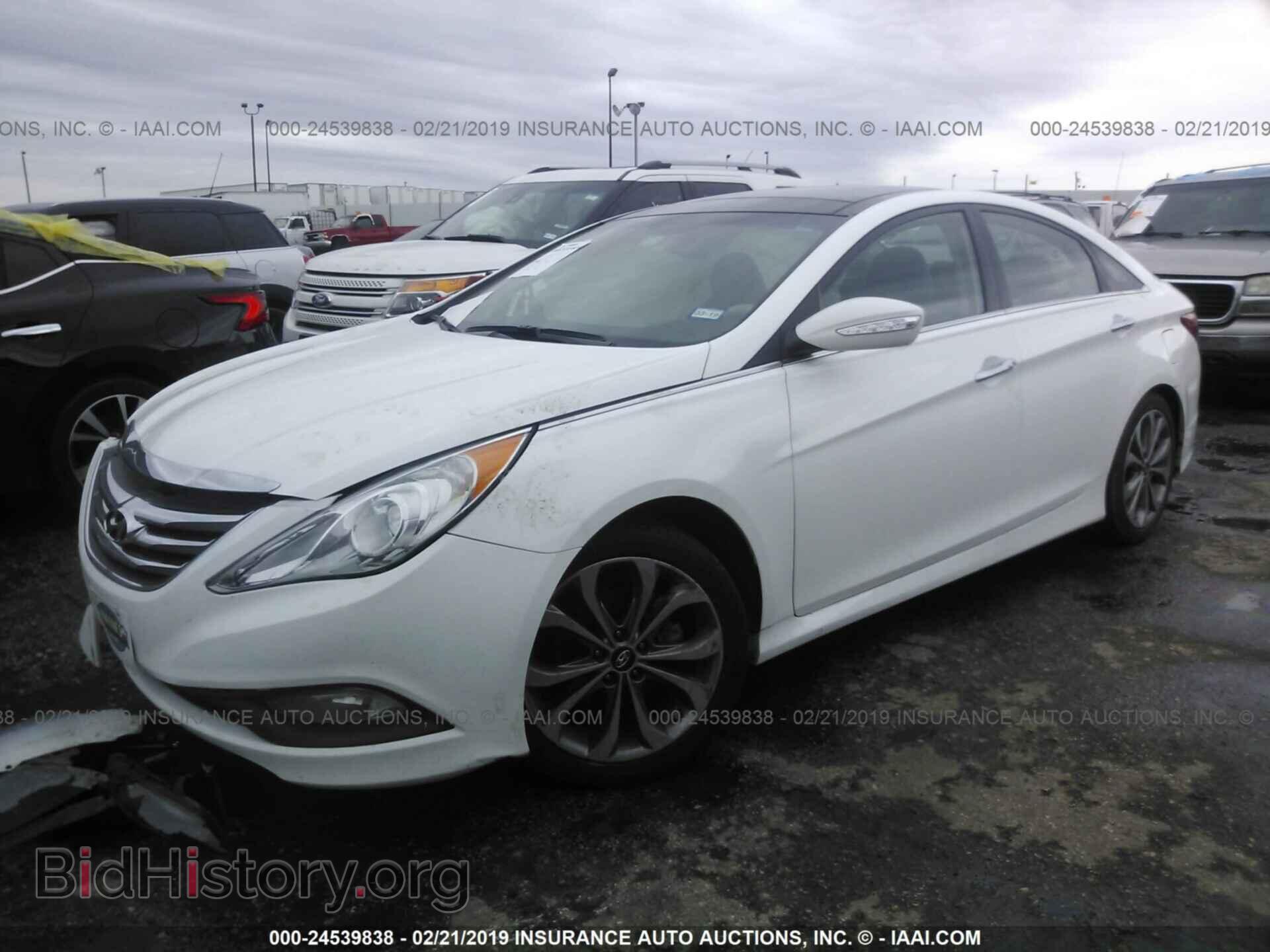 2014 HYUNDAI SONATA - VIN: 5NPEC4AB5EH911293 - Фото 2