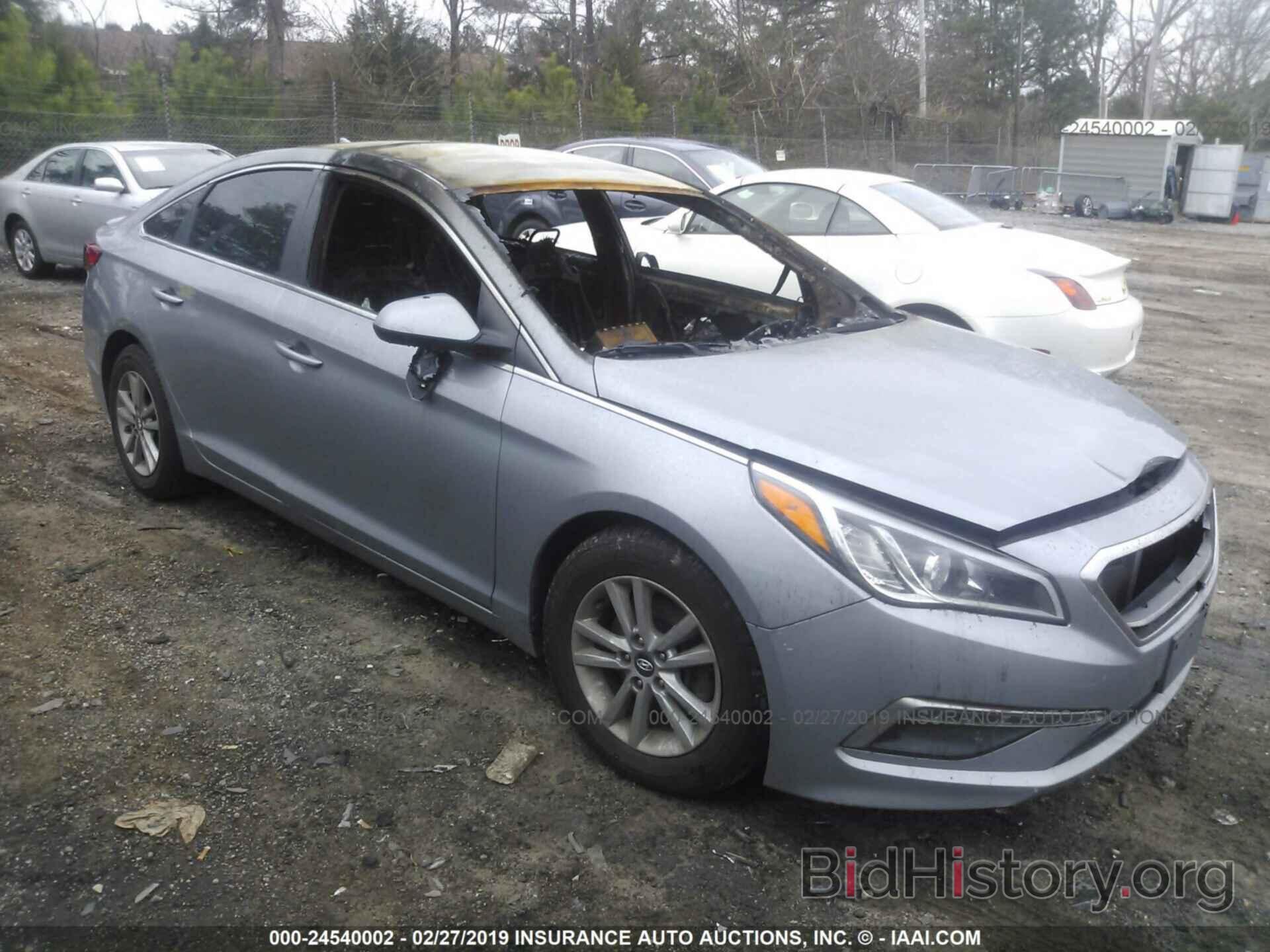 Photo 5NPE24AF0FH104199 - HYUNDAI SONATA 2015