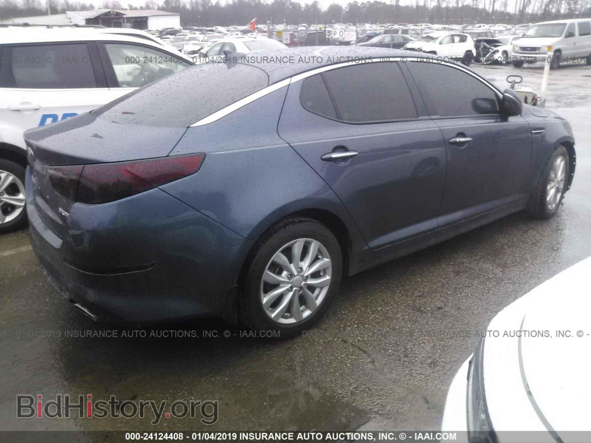 2015 KIA OPTIMA - VIN: 5XXGN4A77FG365155 - Фото 4