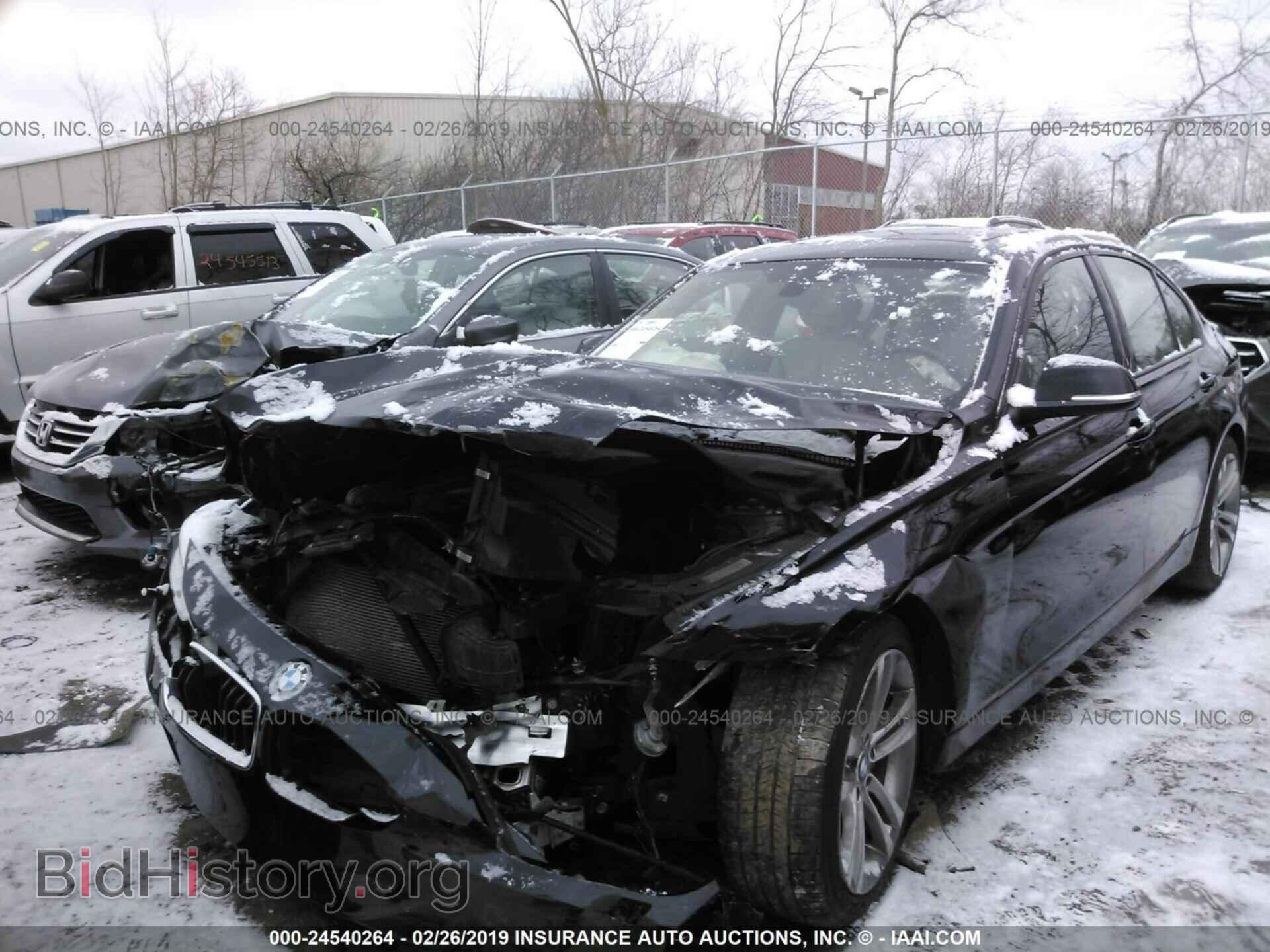 2013 BMW 335 - VIN: WBA3A9C53DF686248 - Фото 2