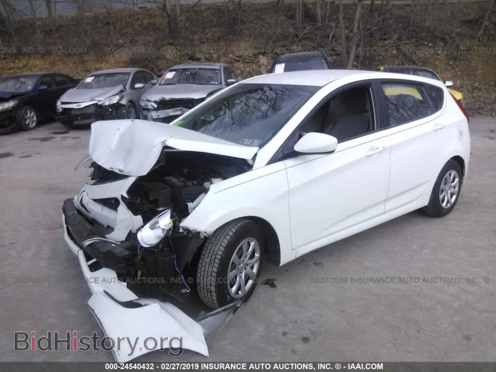 2012 HYUNDAI ACCENT - VIN: KMHCT5AE2CU026555 - Фото 2