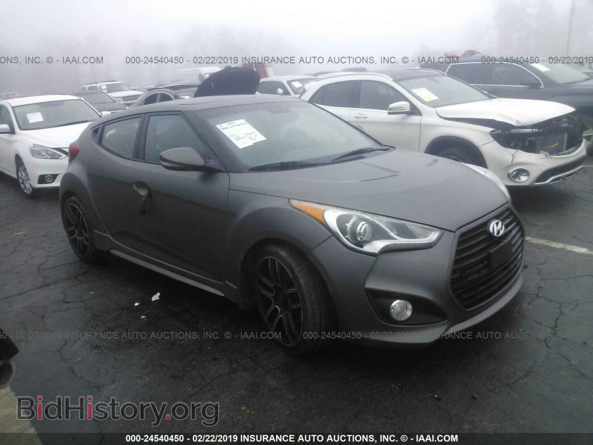 Photo KMHTC6AE3FU237791 - HYUNDAI VELOSTER 2015