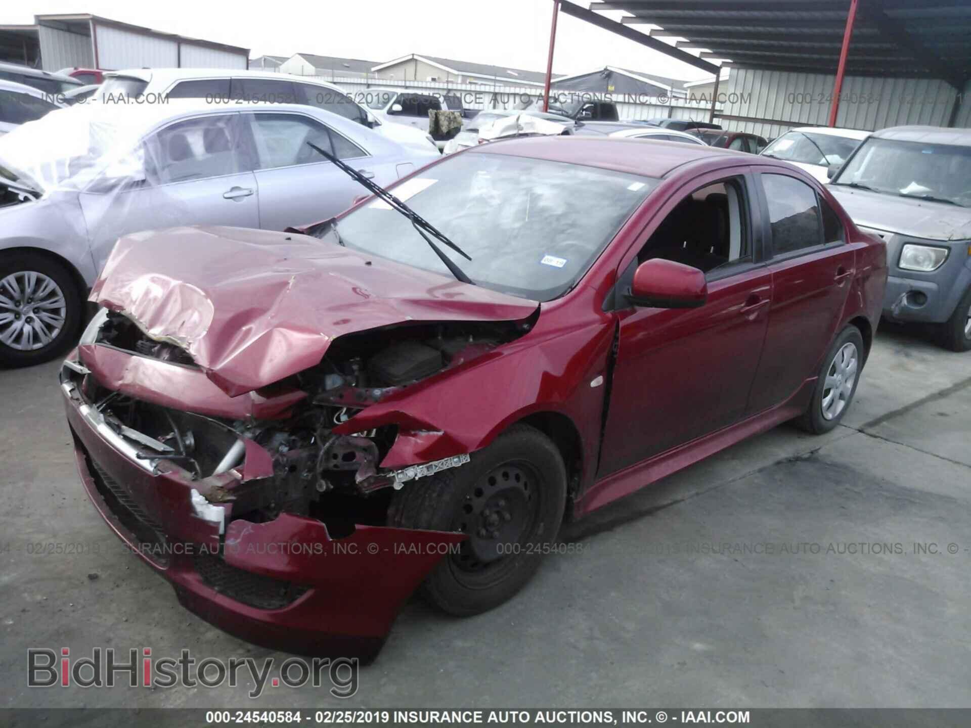 2014 MITSUBISHI LANCER - VIN: JA32U2FU8EU015654 - Фото 2
