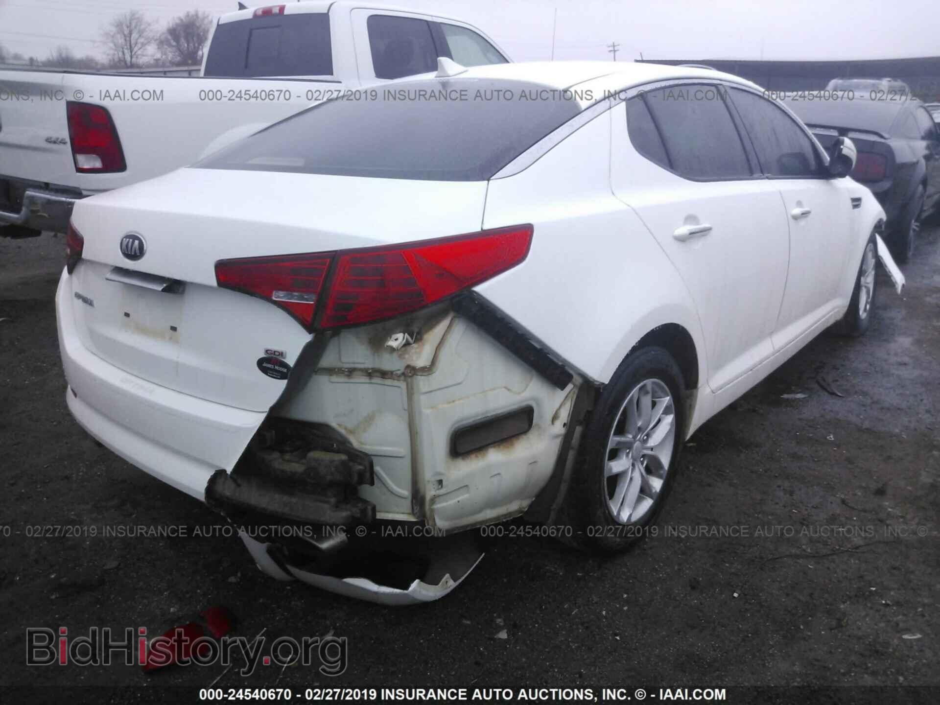 2013 KIA OPTIMA - VIN: KNAGM4A74D5309580 - Photo 4