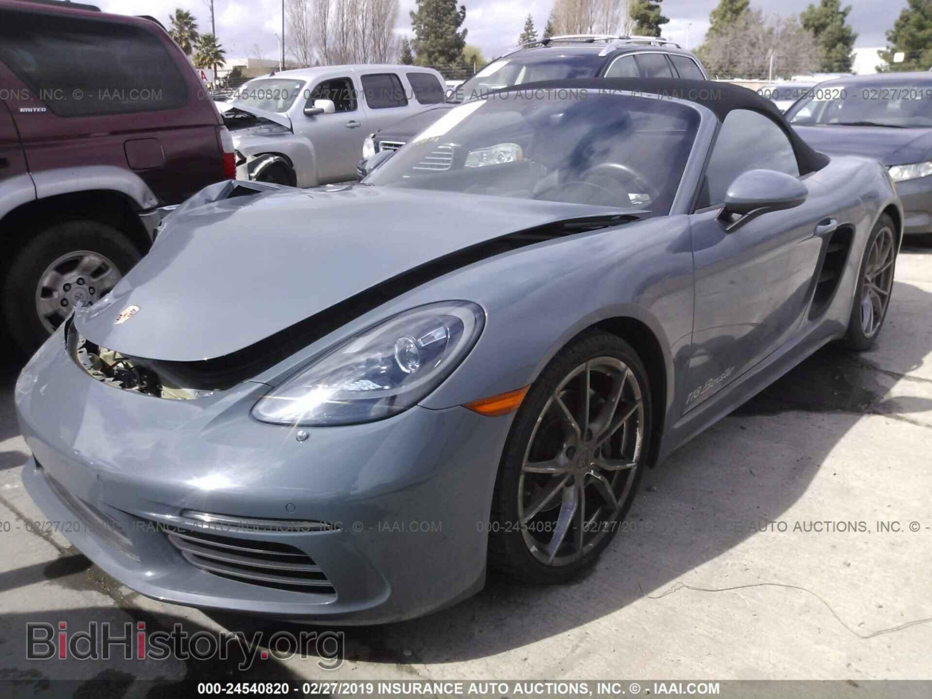 2017 PORSCHE BOXSTER - VIN: WP0CA2A86HS221774 - Фото 2