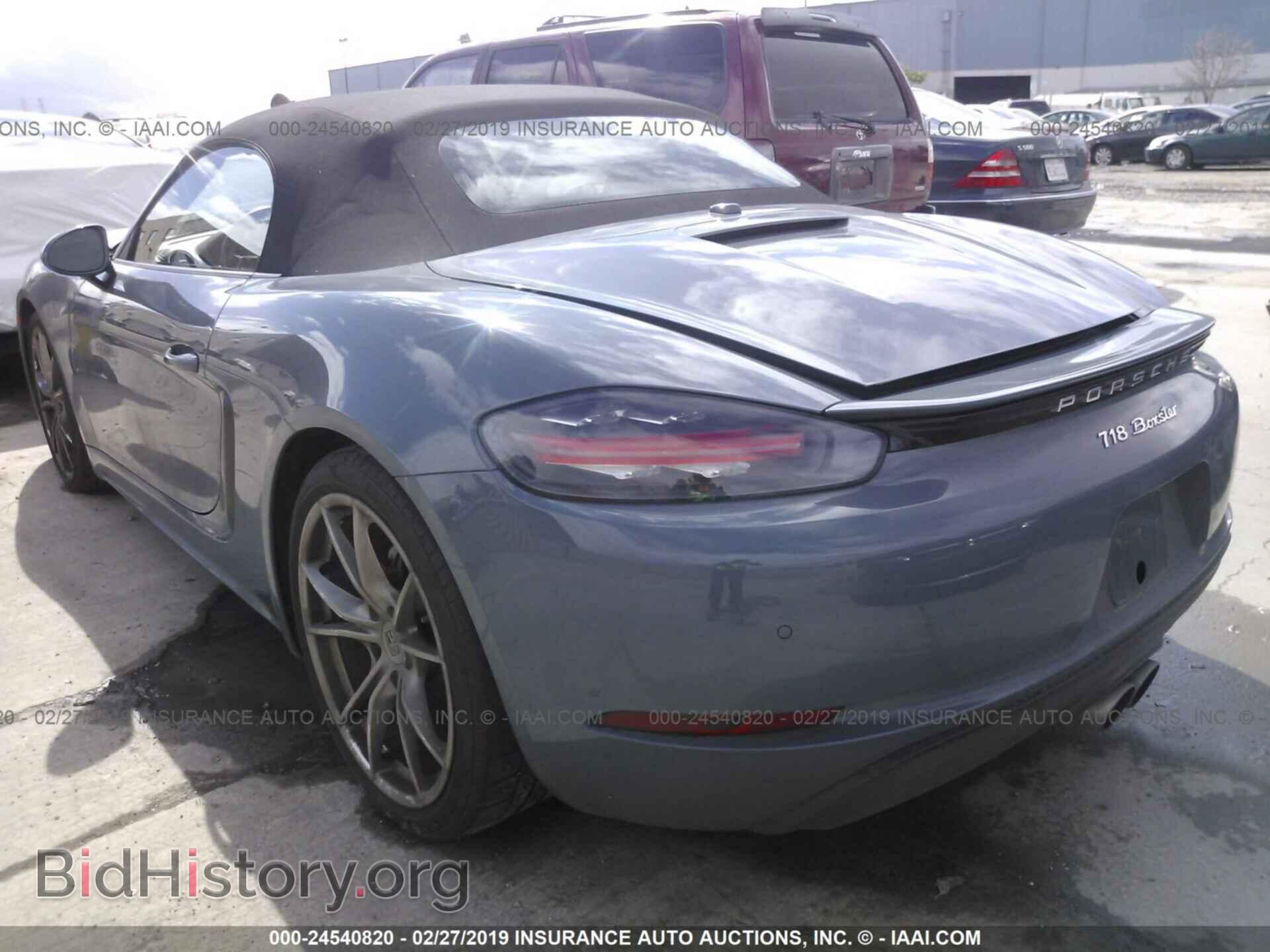 2017 PORSCHE BOXSTER - VIN: WP0CA2A86HS221774 - Фото 3