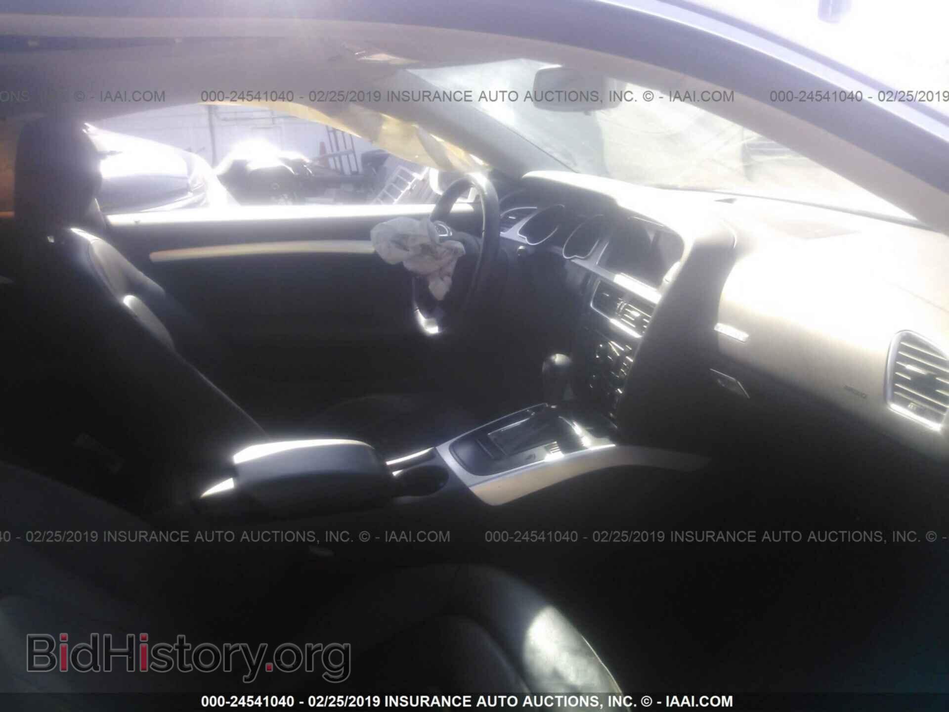 2012 AUDI A5 - VIN: WAUCFAFR0CA023913 - Фото 5