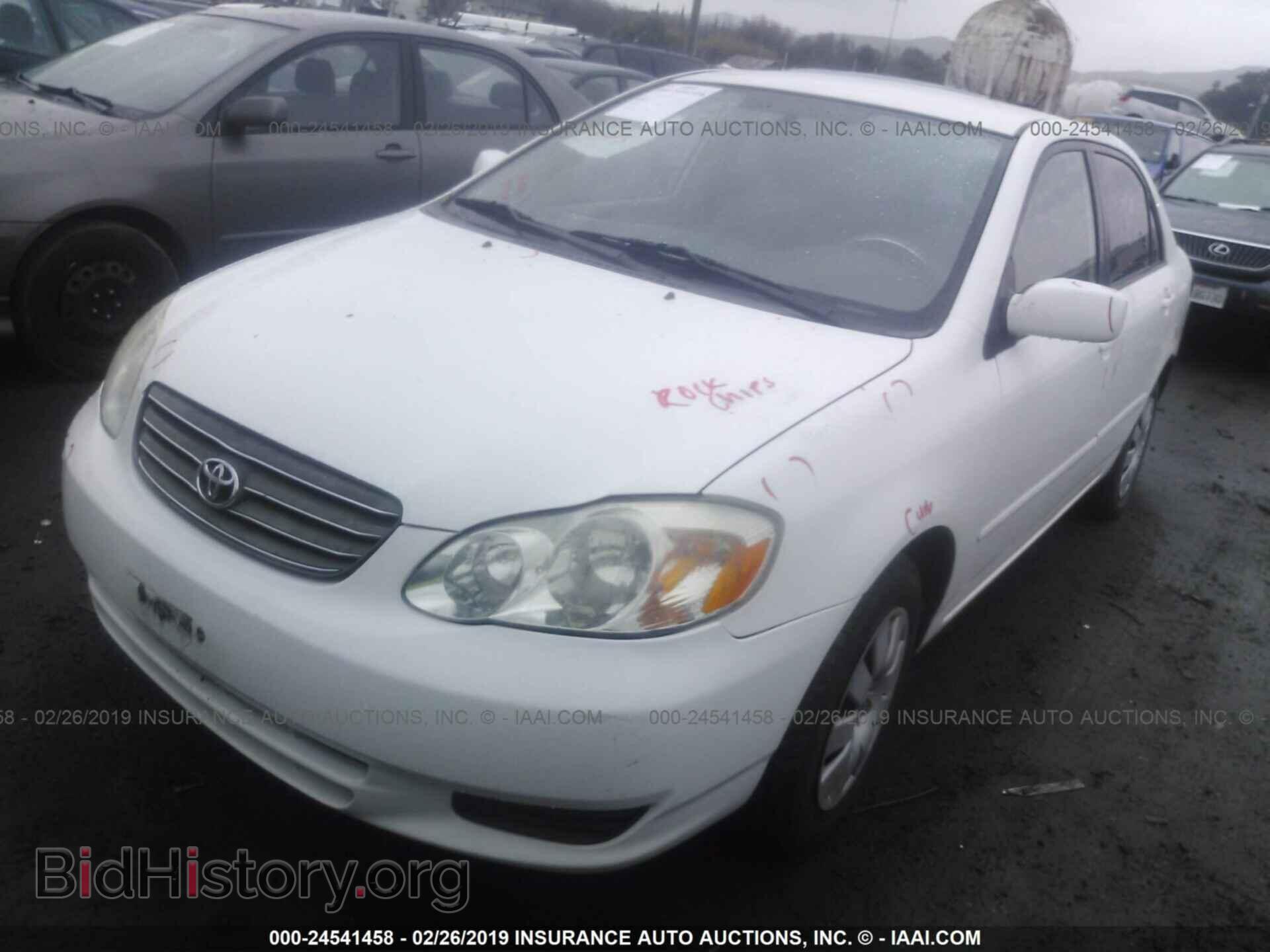 2003 TOYOTA COROLLA - VIN: JTDBR32E330047522 - Photo 2