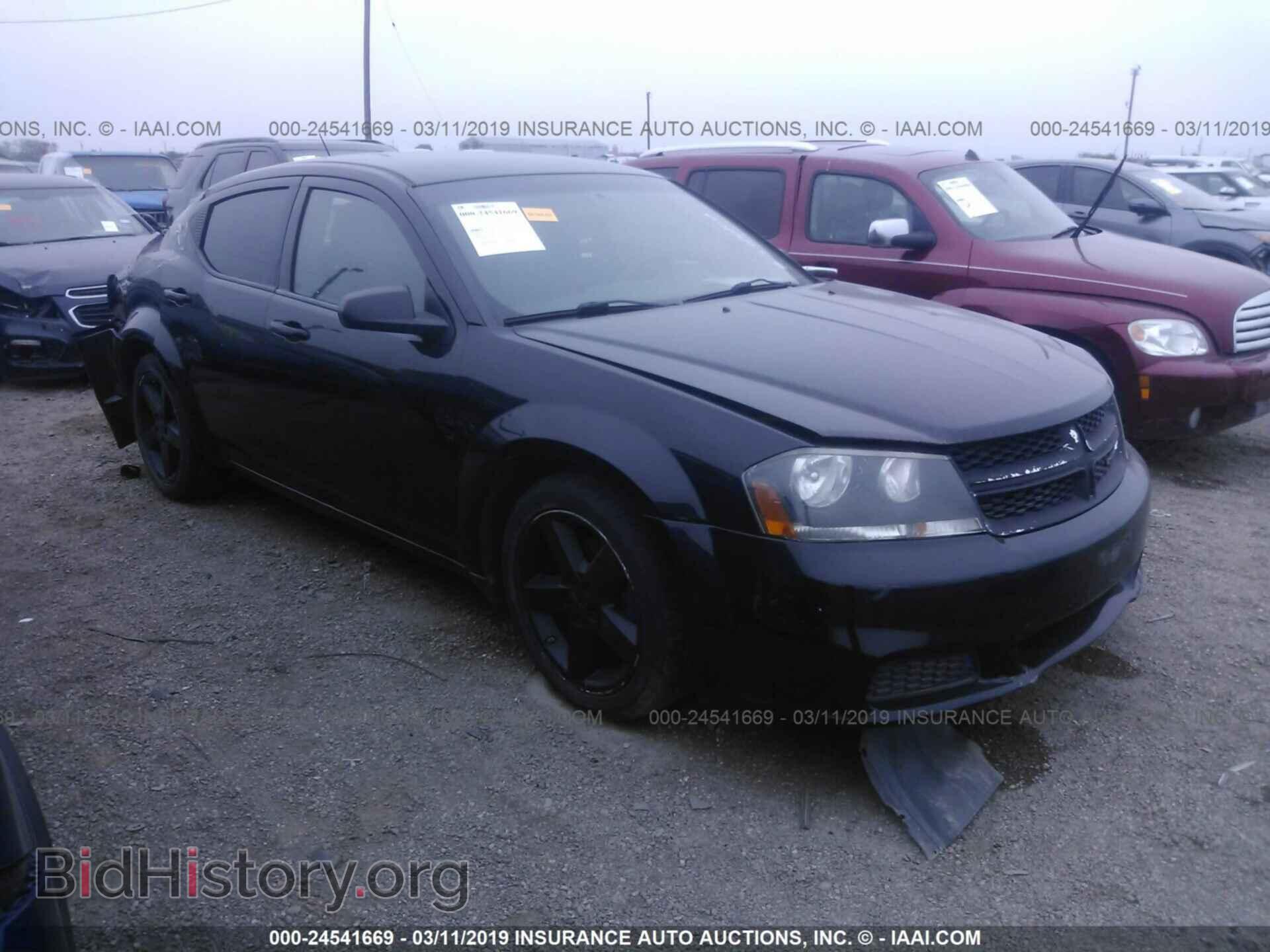 Photo 1C3CDZAG4DN760365 - DODGE AVENGER 2013