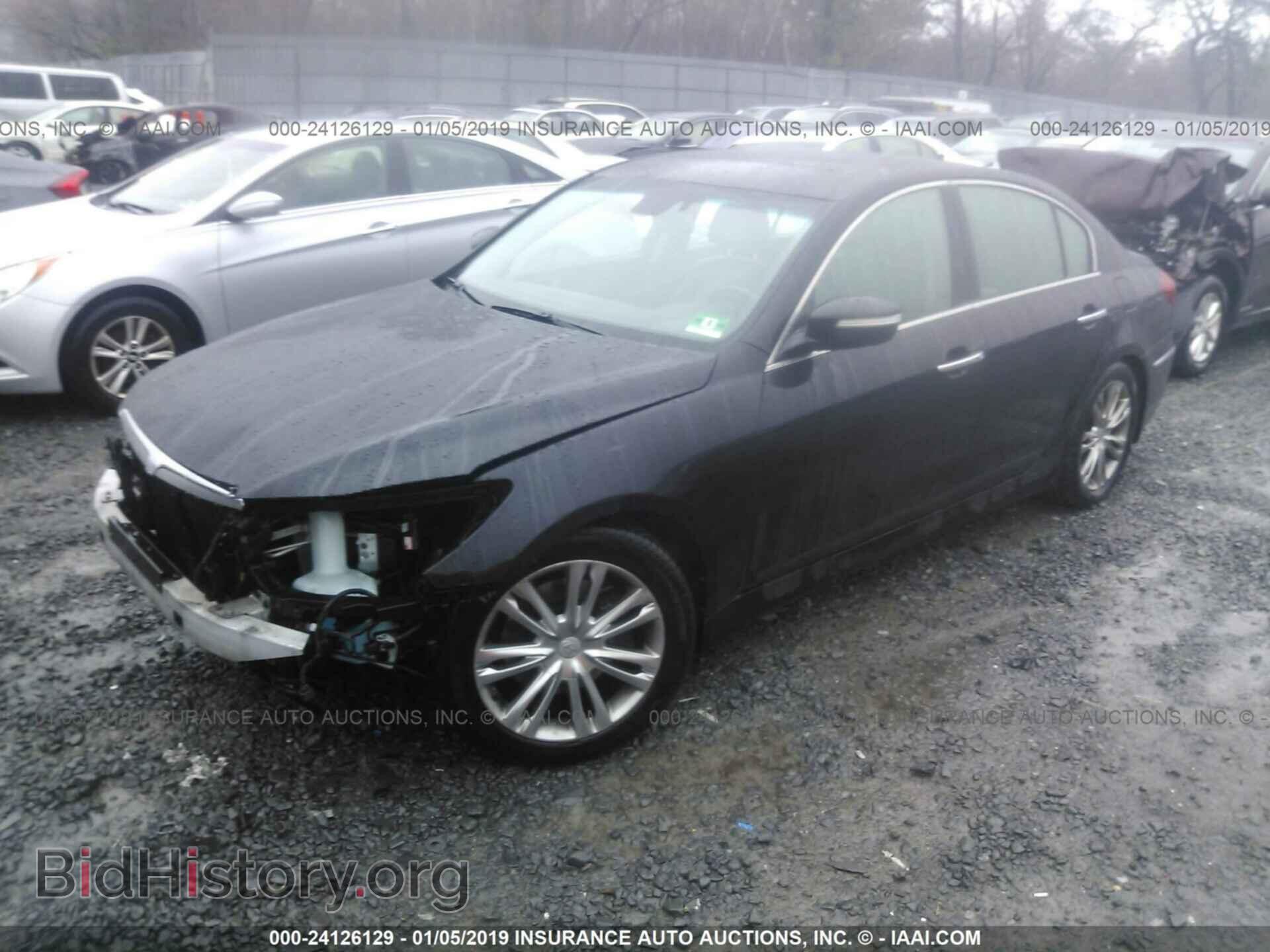2012 HYUNDAI GENESIS - VIN: KMHGC4DD1CU191186 - Фото 2