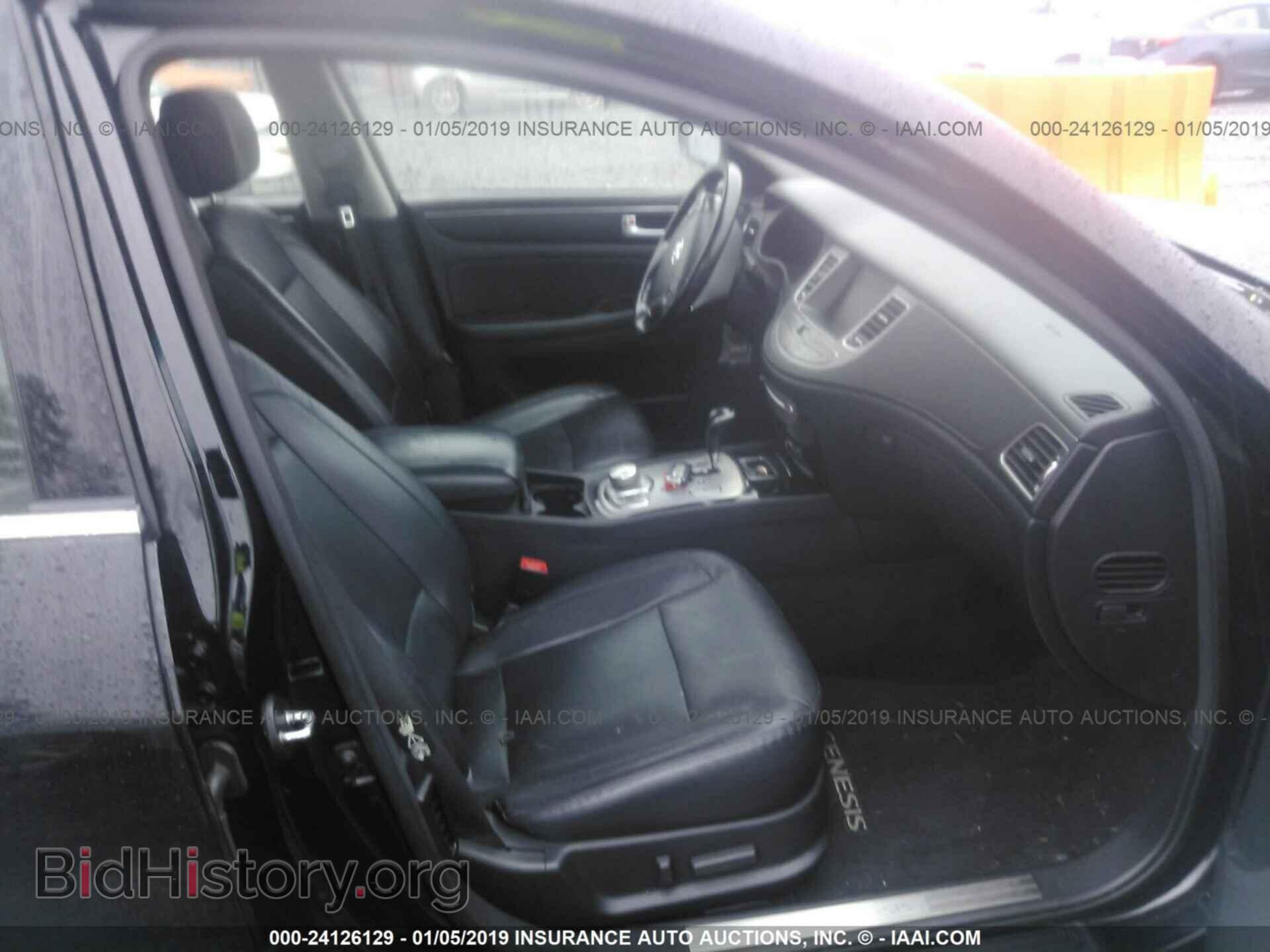 2012 HYUNDAI GENESIS - VIN: KMHGC4DD1CU191186 - Фото 5