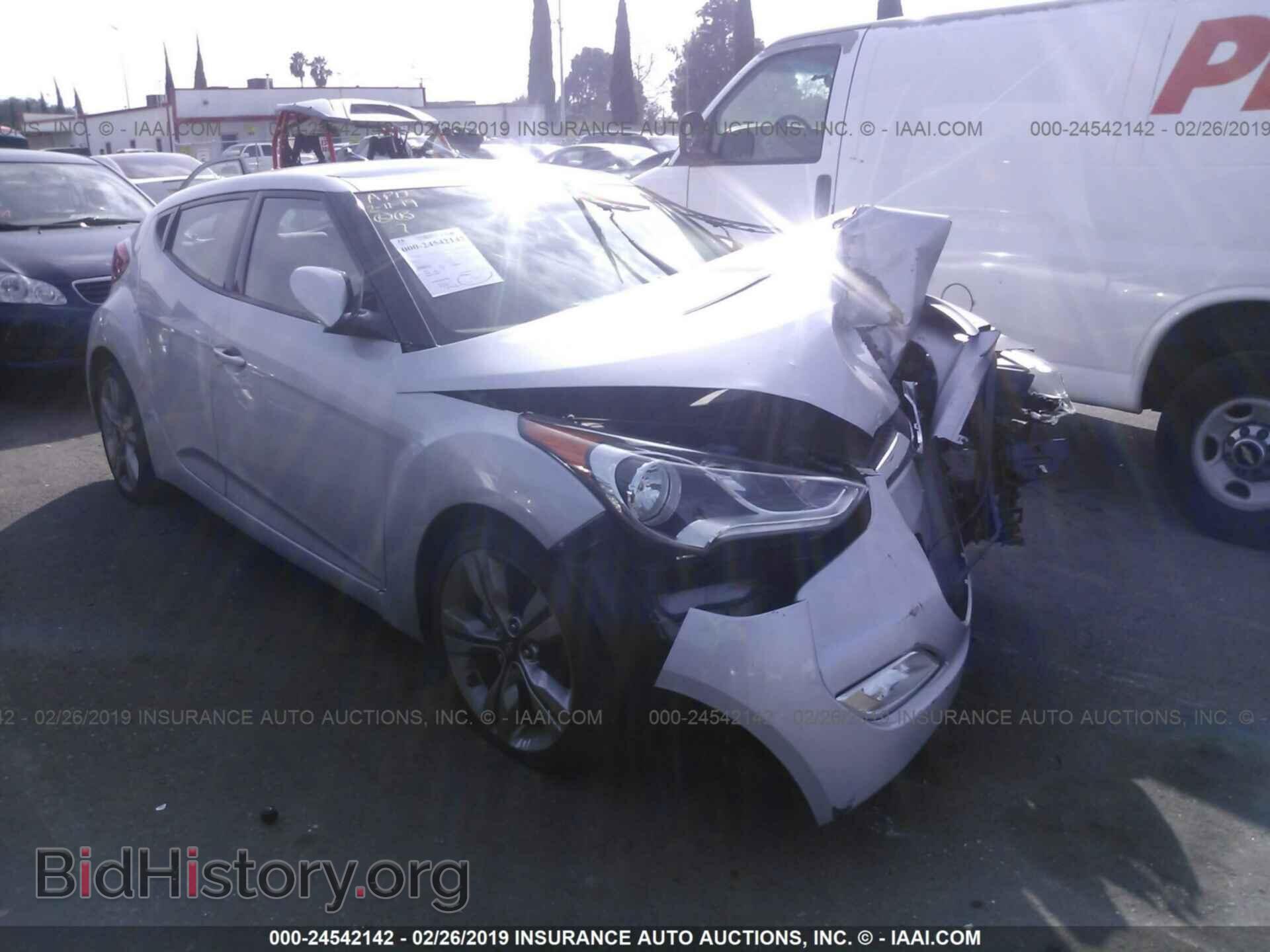 Photo KMHTC6AD9CU076253 - HYUNDAI VELOSTER 2012
