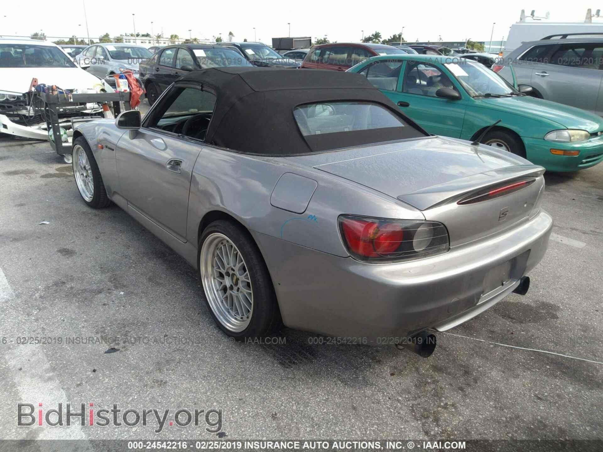 2000 HONDA S2000 - VIN: JHMAP1148YT000392 - Фото 3