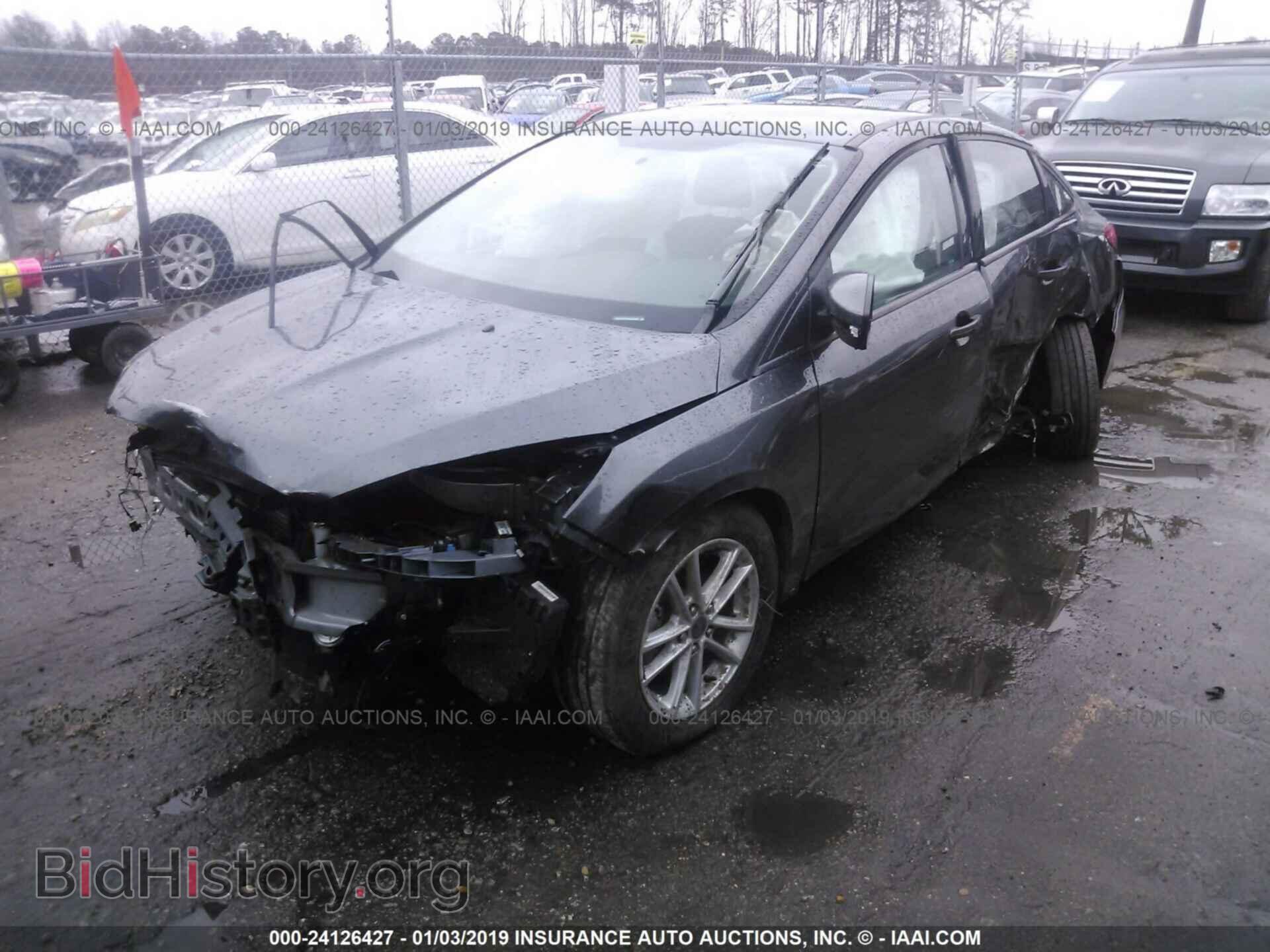 2017 FORD FOCUS - VIN: 1FADP3F21HL241380 - Фото 2