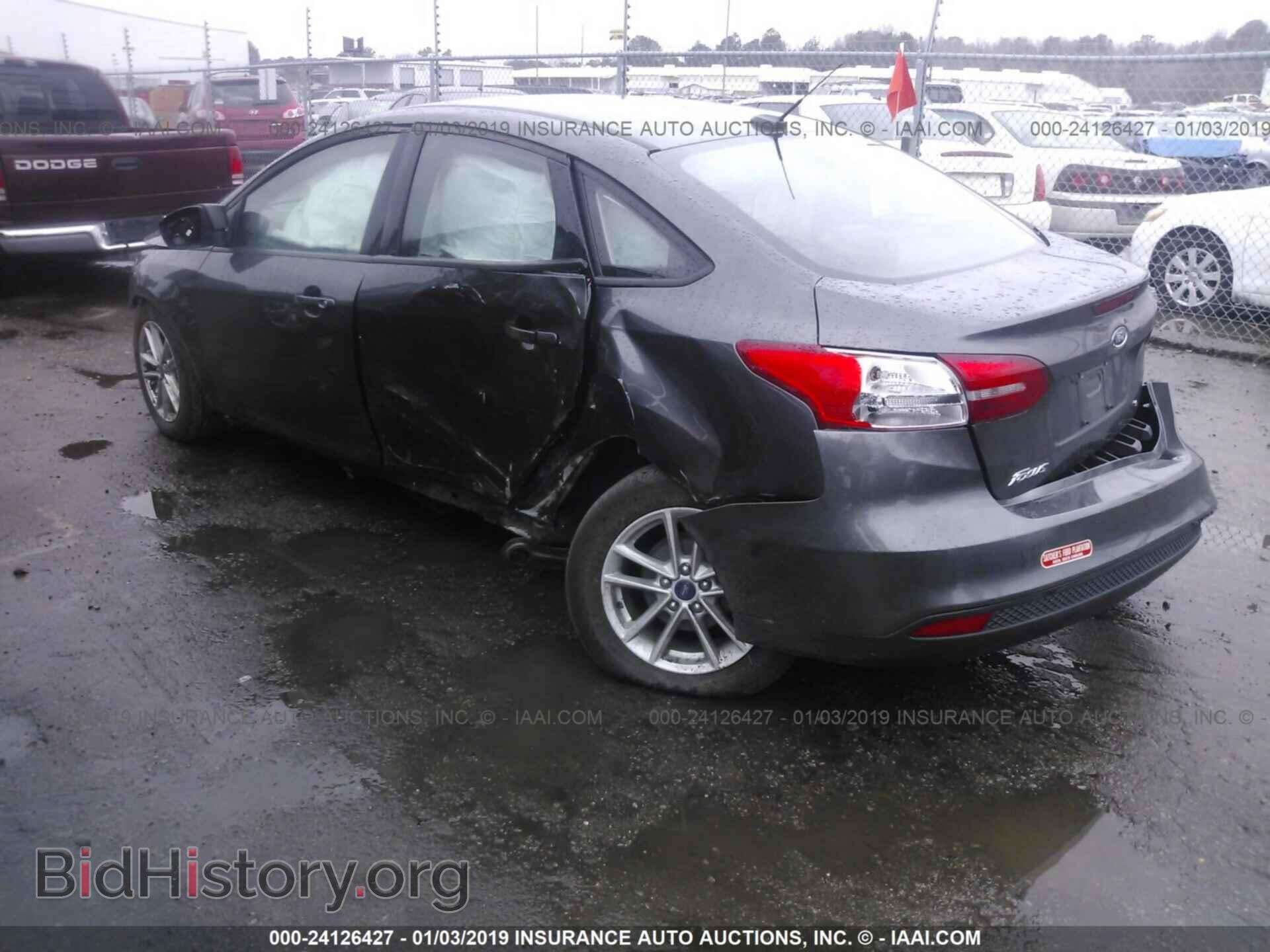 2017 FORD FOCUS - VIN: 1FADP3F21HL241380 - Фото 3