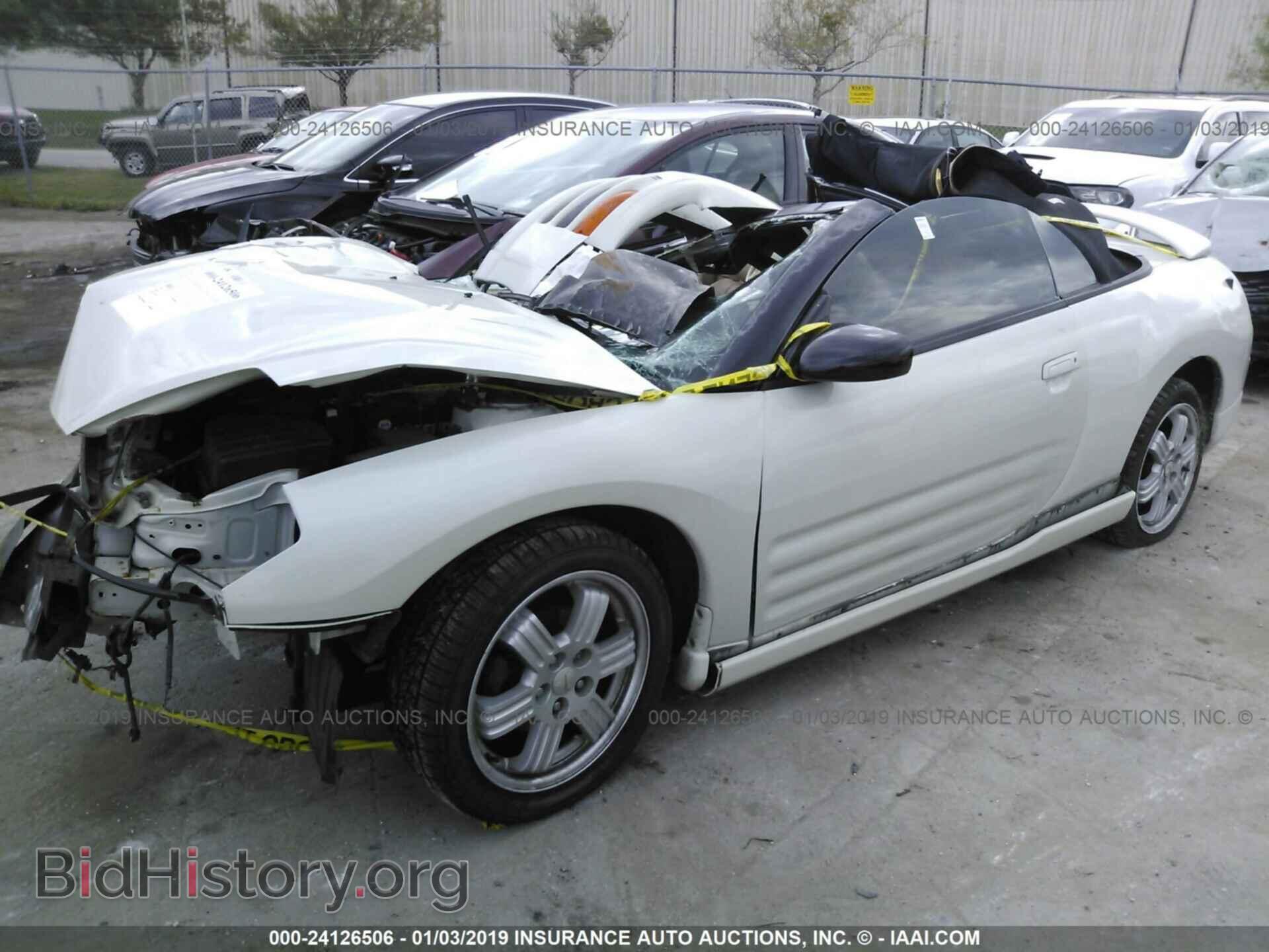2001 MITSUBISHI ECLIPSE - VIN: 4A3AE85H71E065934 - Photo 2