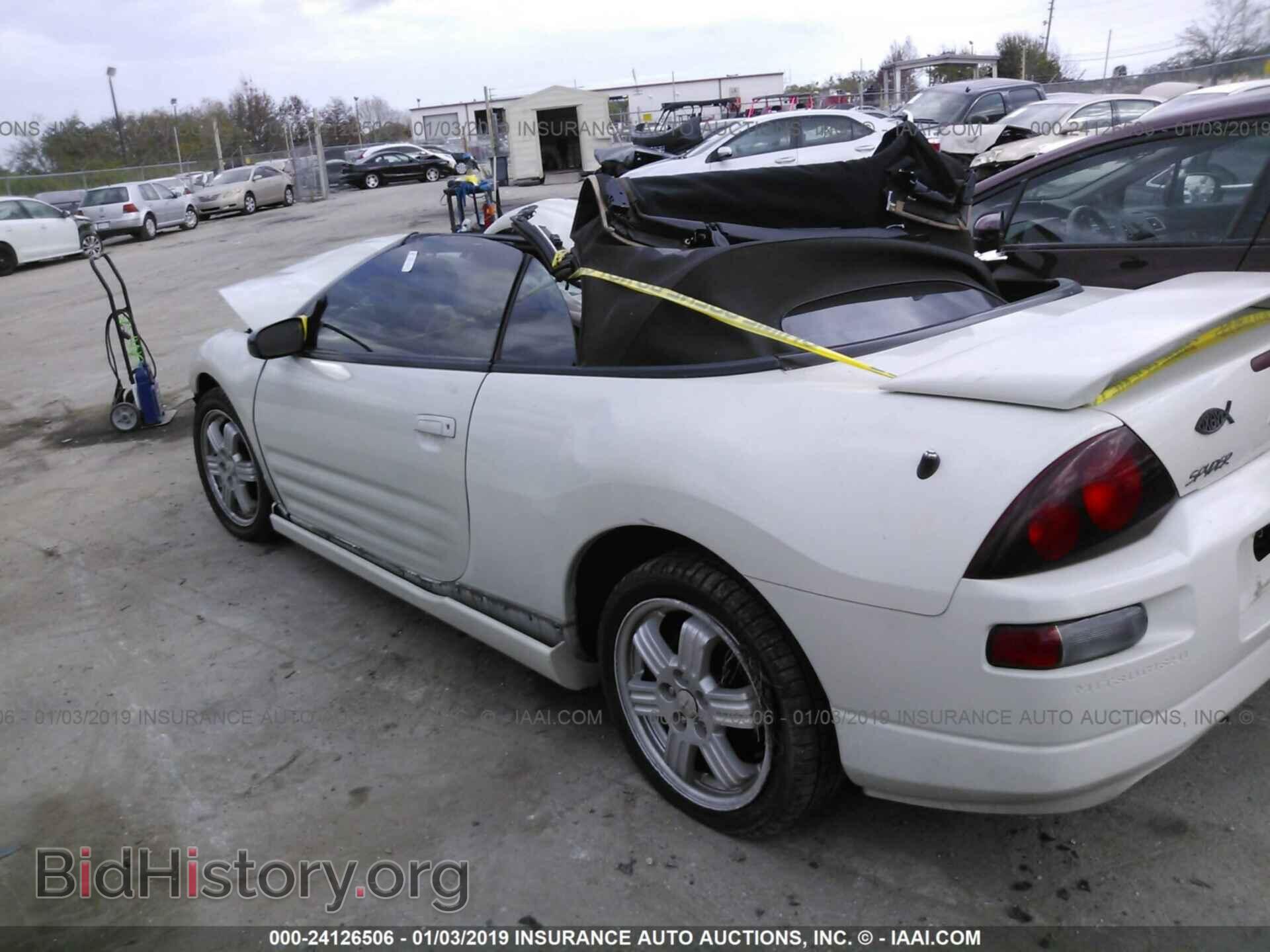 2001 MITSUBISHI ECLIPSE - VIN: 4A3AE85H71E065934 - Photo 3