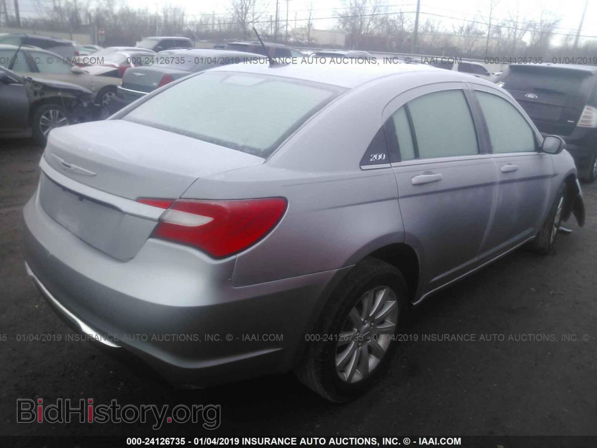 2013 CHRYSLER 200 - VIN: 1C3CCBBB4DN764980 - Фото 4