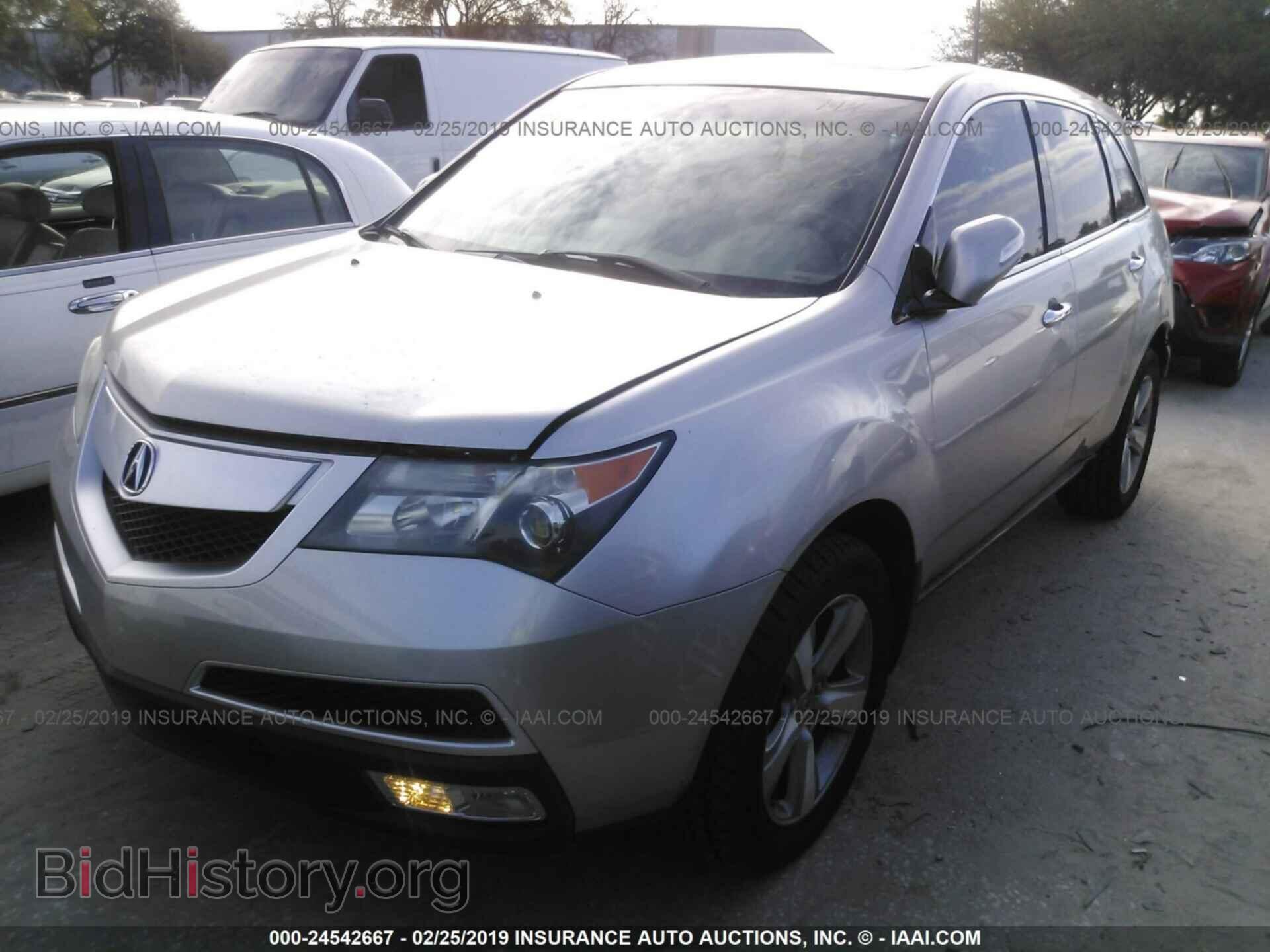 2012 ACURA MDX - VIN: 2HNYD2H39CH545593 - Фото 2